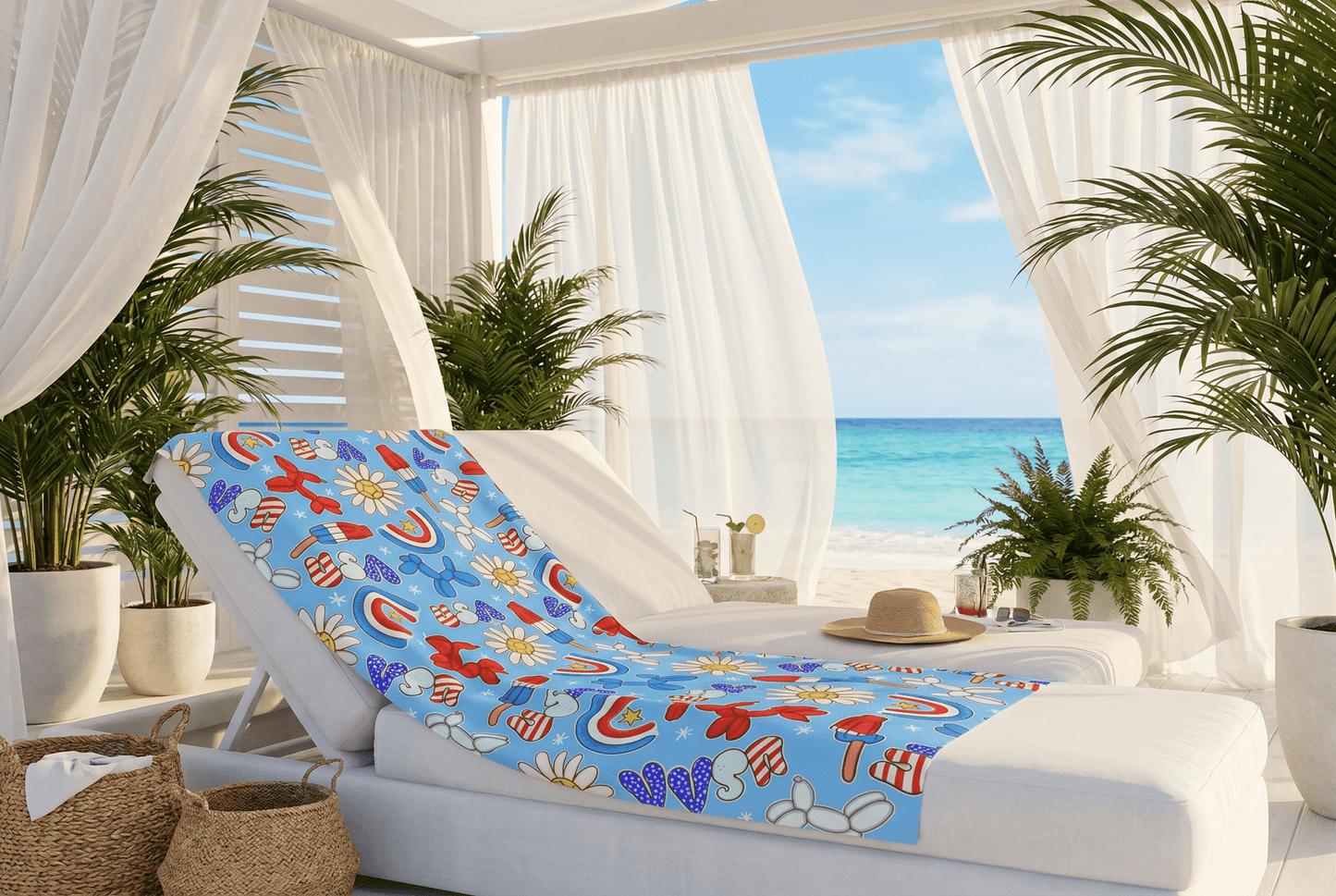 Sunny Celebrations Towel – RELLE Fashion & Lifestyle – Product Image