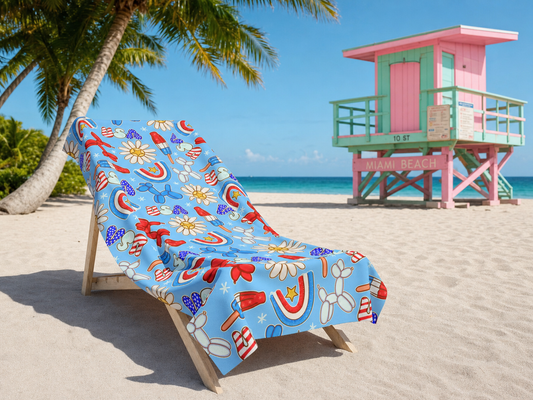 Sunny Celebrations Towel – RELLE Fashion & Lifestyle – Product Image