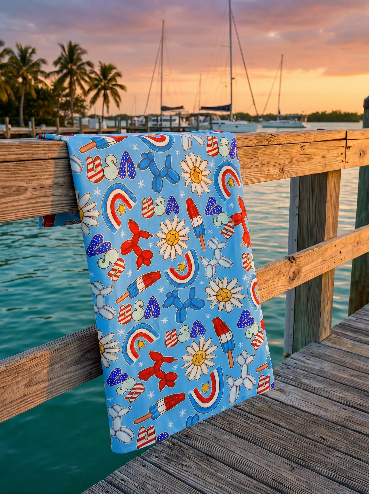 Sunny Celebrations Towel – RELLE Fashion & Lifestyle – Product Image