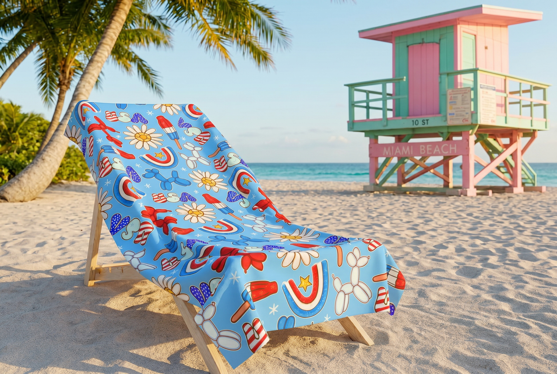 Sunny Celebrations Towel – RELLE Fashion & Lifestyle – Product Image