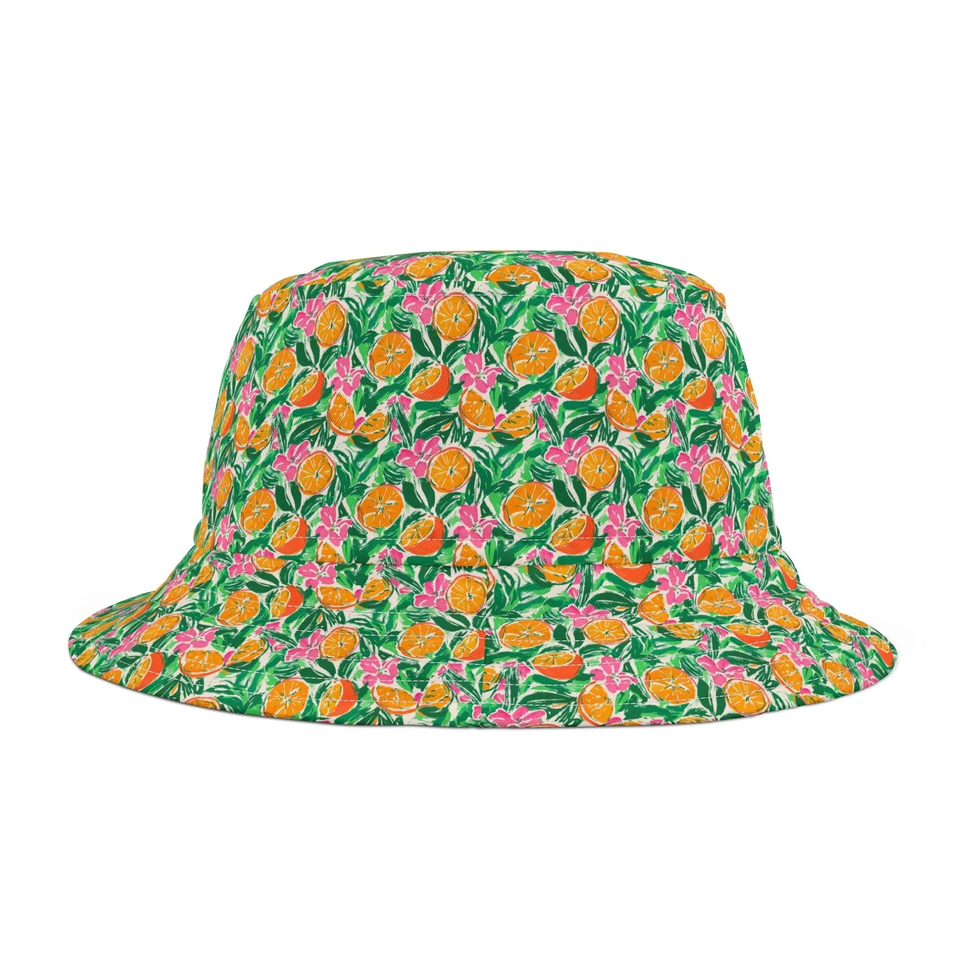 Sunshine Citrus Bucket Hat - Small / White stitching - Hats