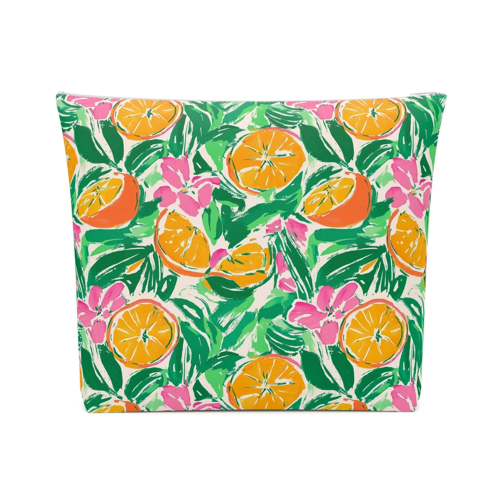 Sunshine Citrus Cosmetic Bag - 10.2’’ × 8.3’’ - Bags