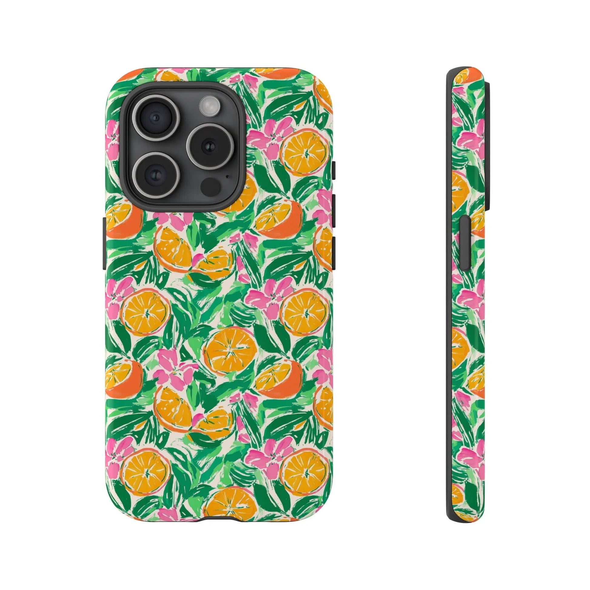 Sunshine Citrus iPhone Case - 15 Pro / Glossy - Phone