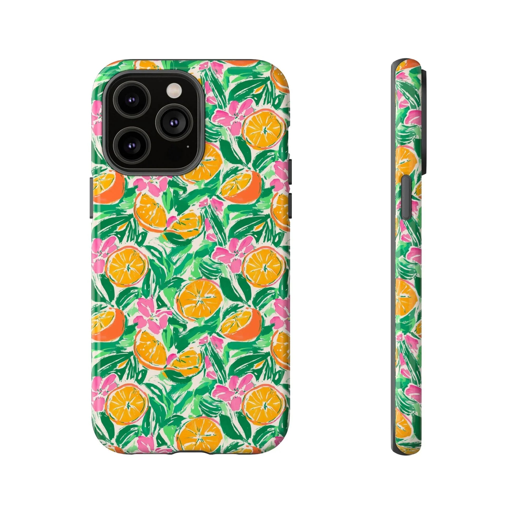 Sunshine Citrus iPhone Case - 14 Pro Max / Glossy - Phone