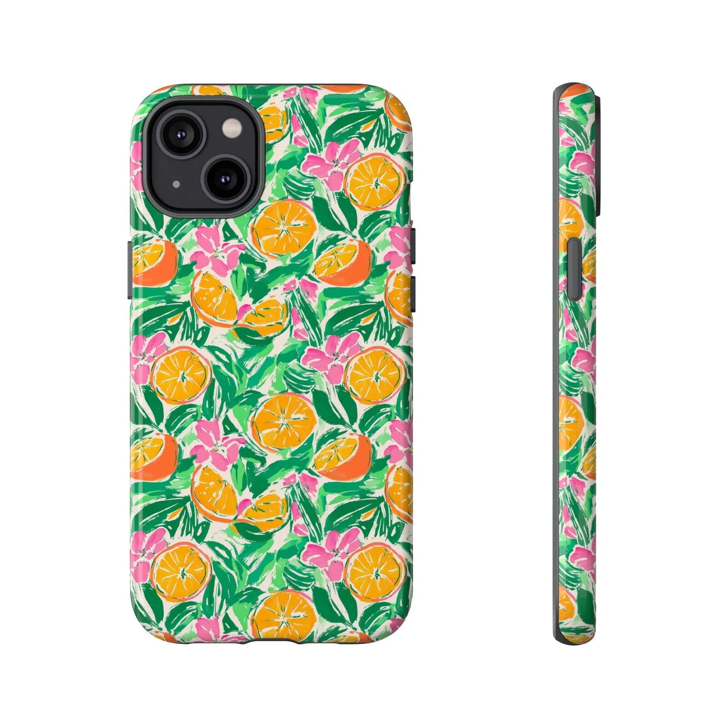 Sunshine Citrus iPhone Case - 14 Plus / Glossy - Phone
