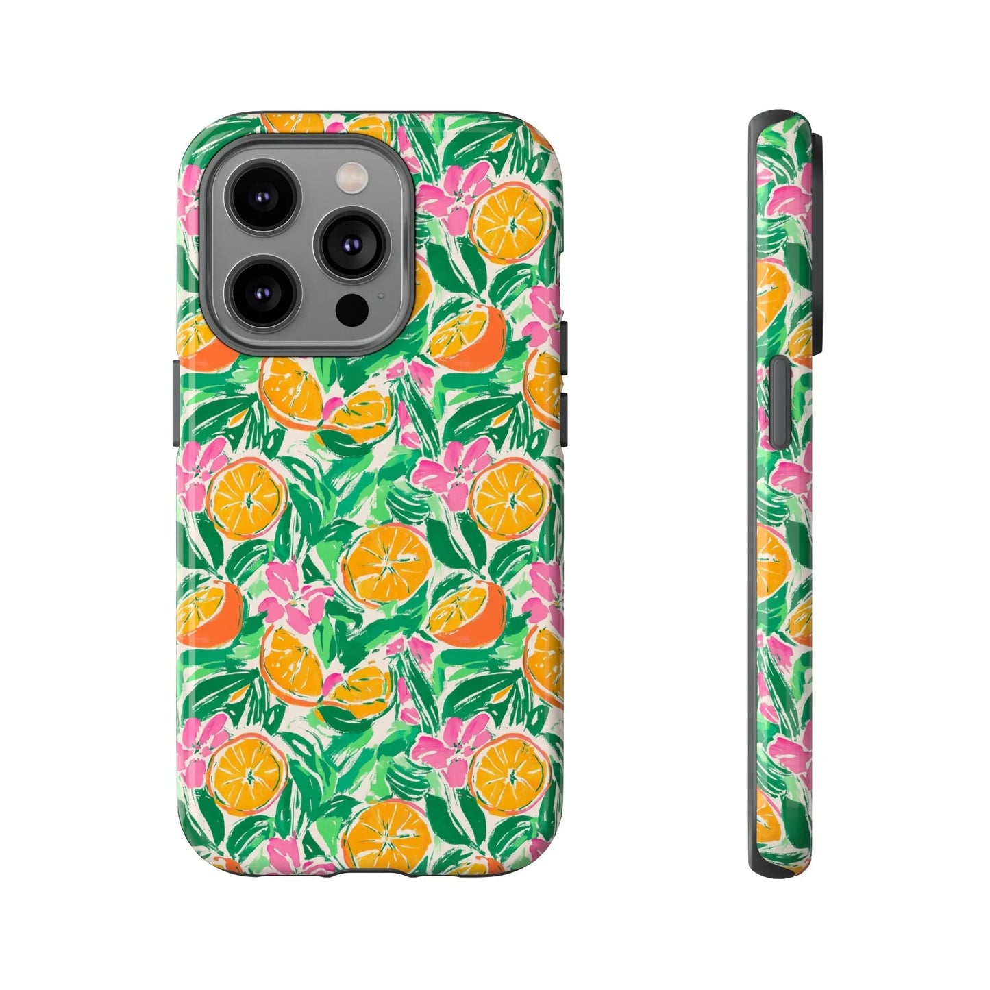 Sunshine Citrus iPhone Case - 14 Pro / Glossy - Phone