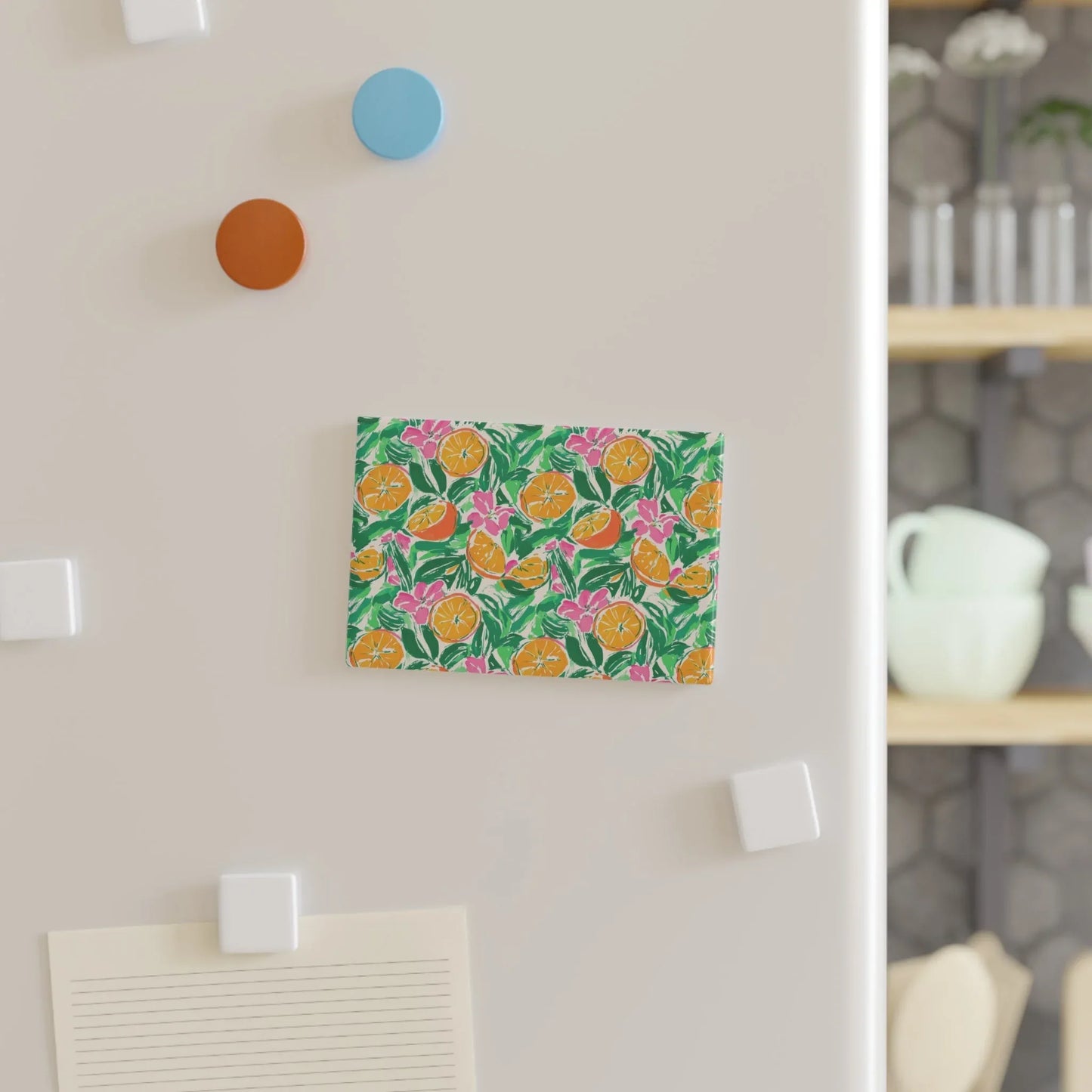 Sunshine Citrus Magnet - 1 pc / 2’’ x 3’’ / Rectangle - Home Decor