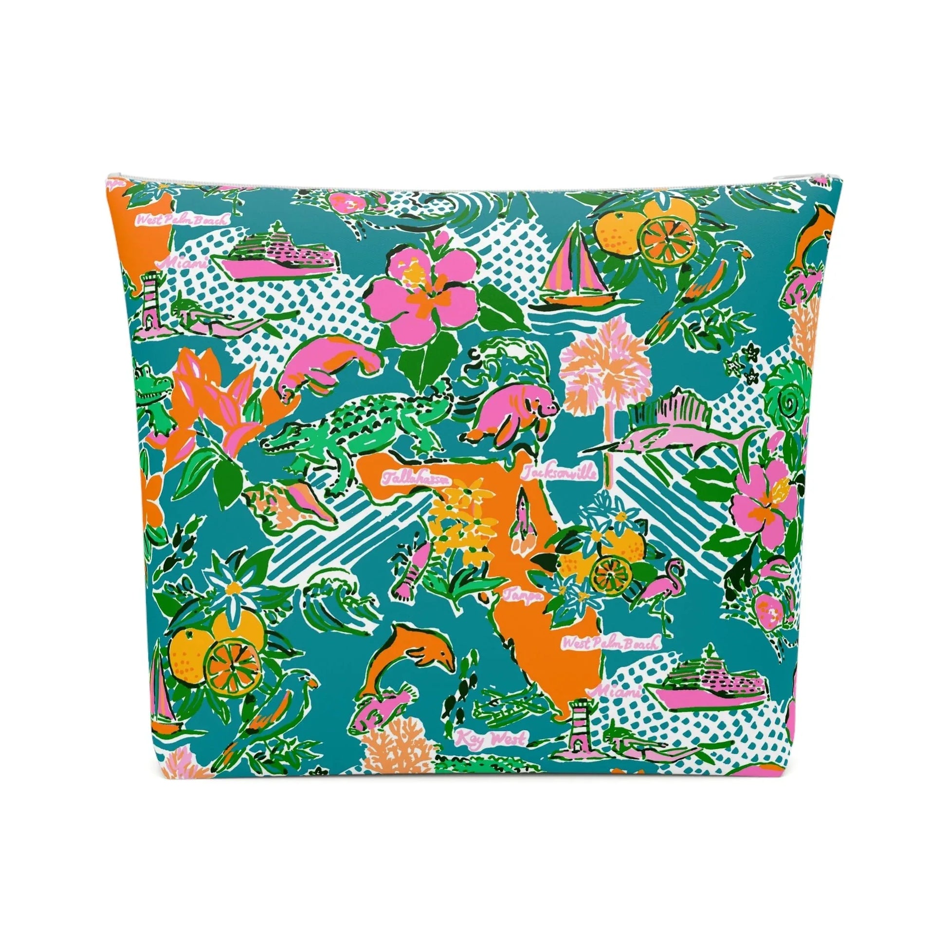 Sunshine State Cosmetic Bag - 10.2’’ × 8.3’’ - Bags