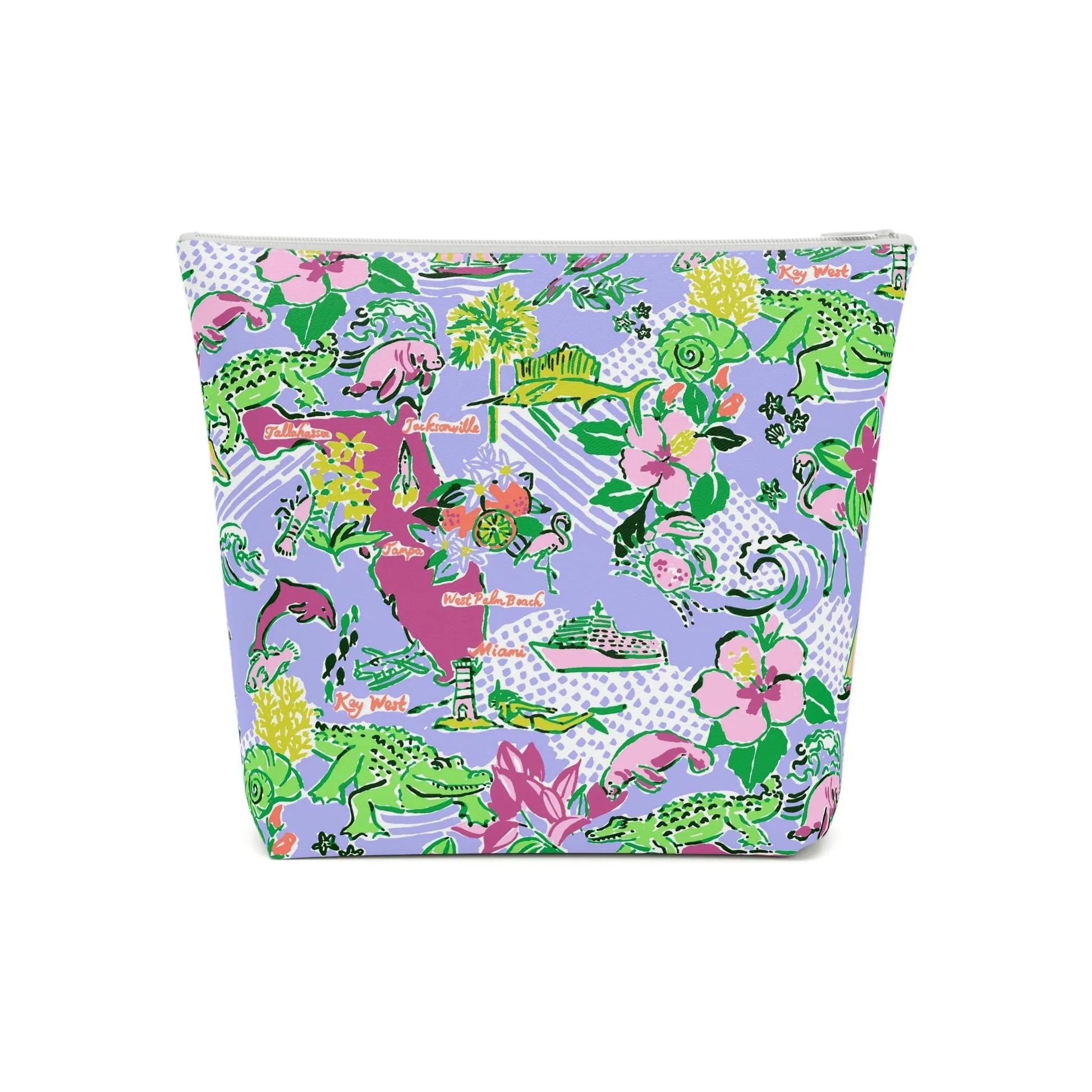 Sunshine State Cosmetic Bag - 7.1’’ × 5.9’’ - Bags