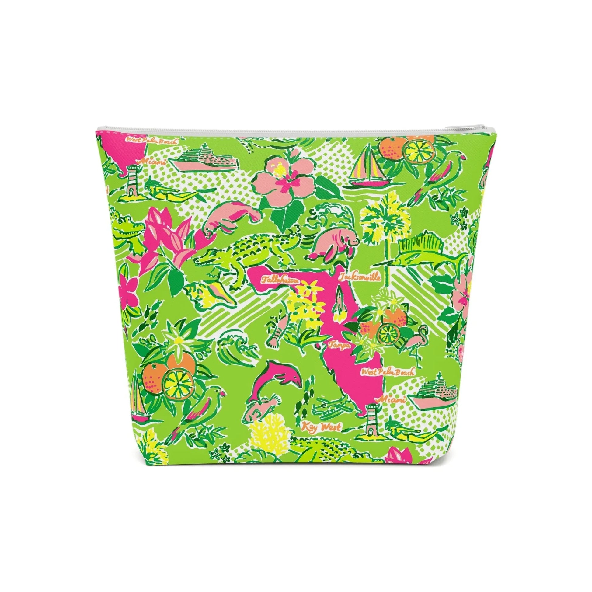 Sunshine State Cosmetic Bag - 7.1’’ × 5.9’’ - Bags