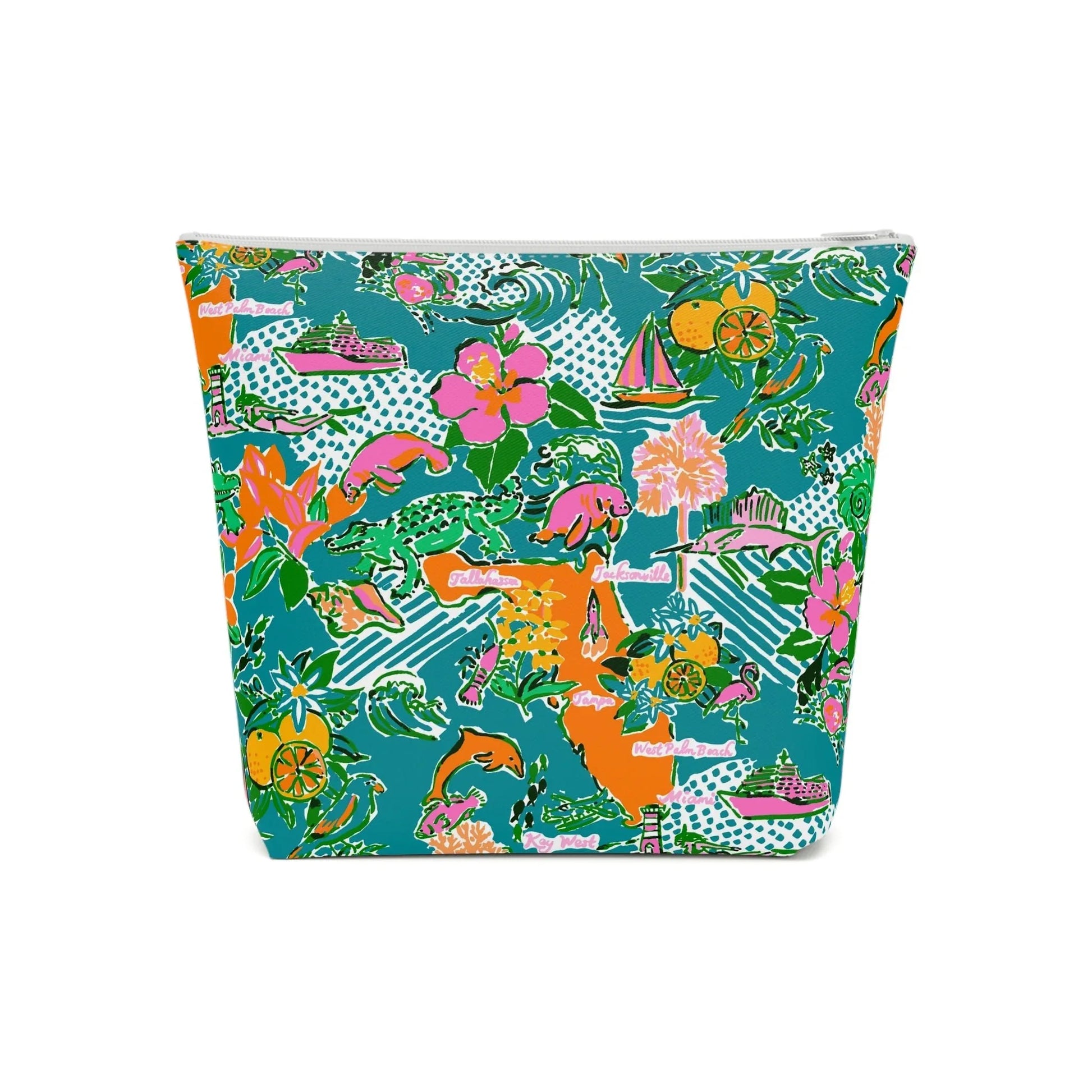 Sunshine State Cosmetic Bag - 7.1’’ × 5.9’’ - Bags