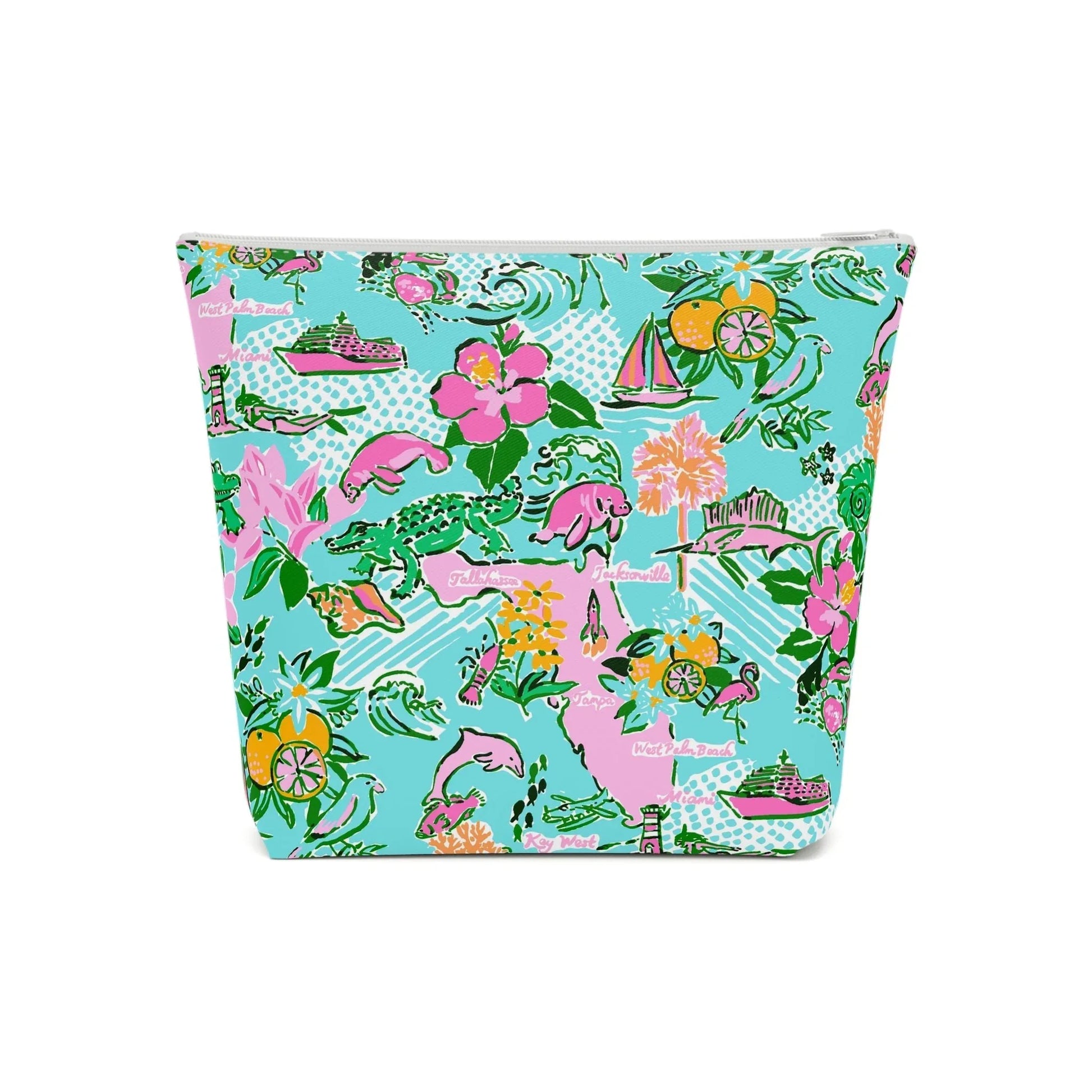 Sunshine State Cosmetic Bag - 7.1’’ × 5.9’’ - Bags