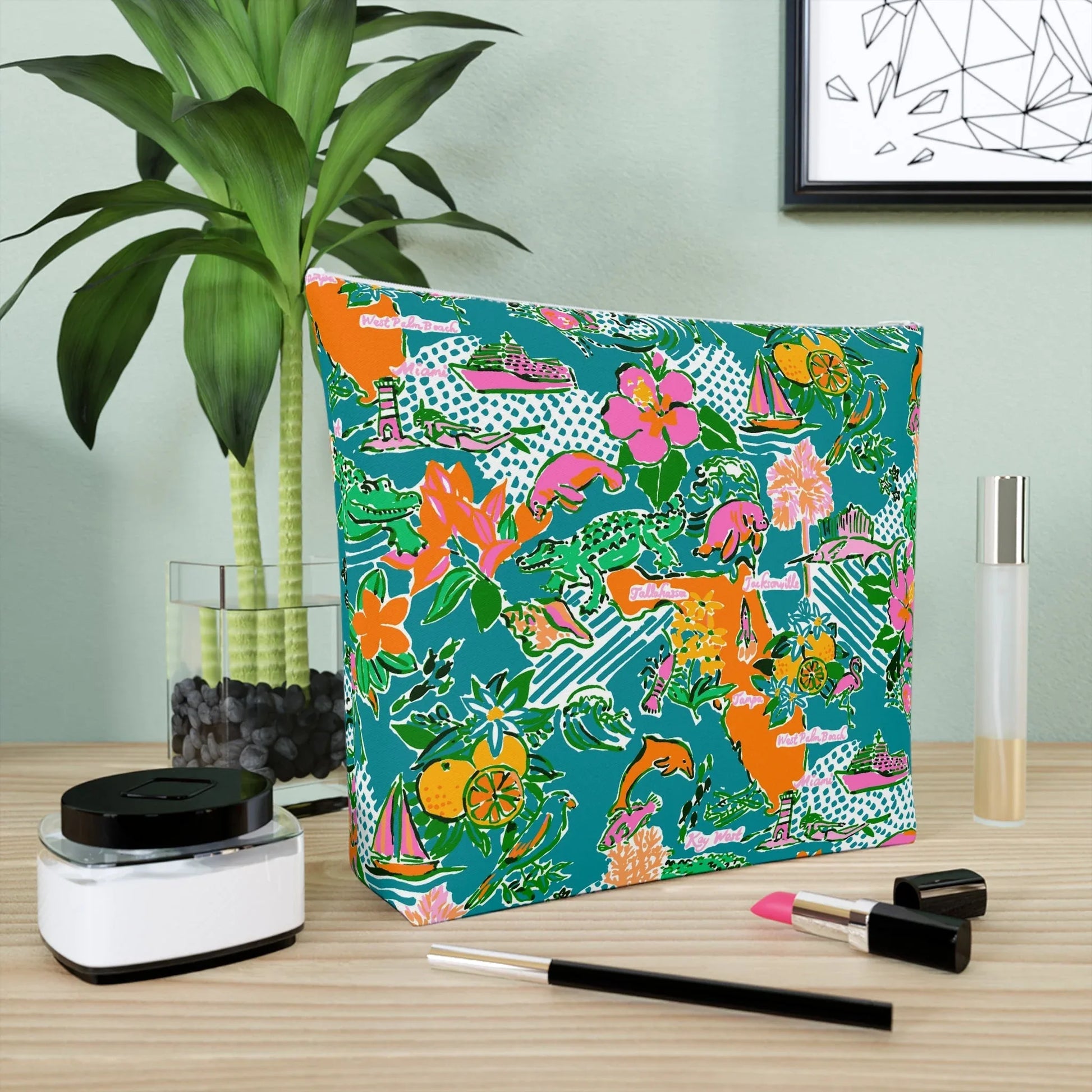 Sunshine State Cosmetic Bag - Bags