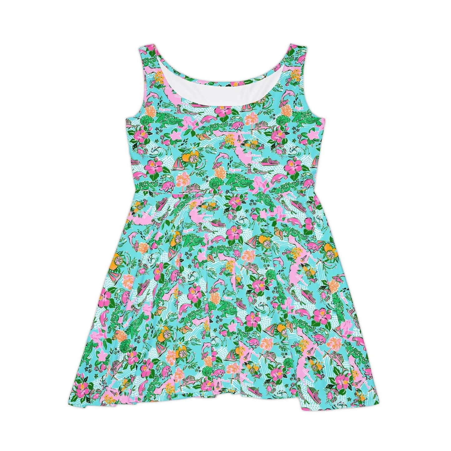 Sunshine State Skater Dress - XS - All Over Prints