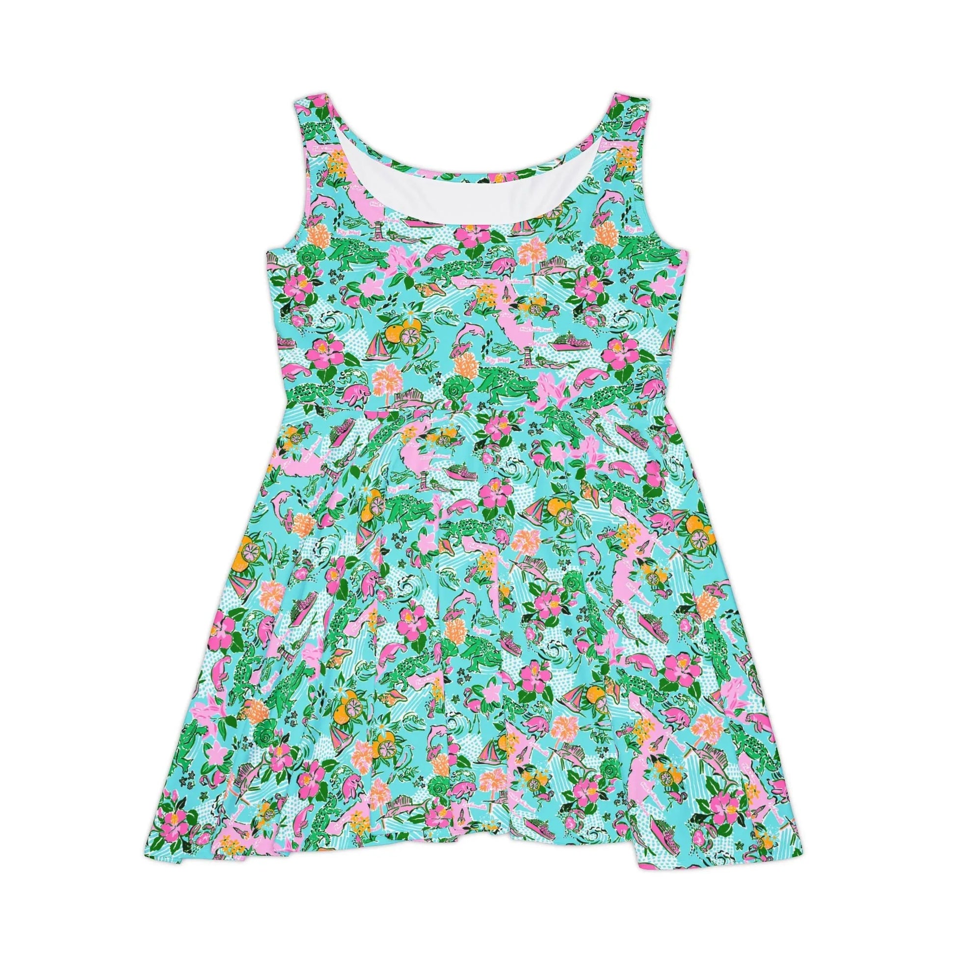 Sunshine State Skater Dress - XS - All Over Prints