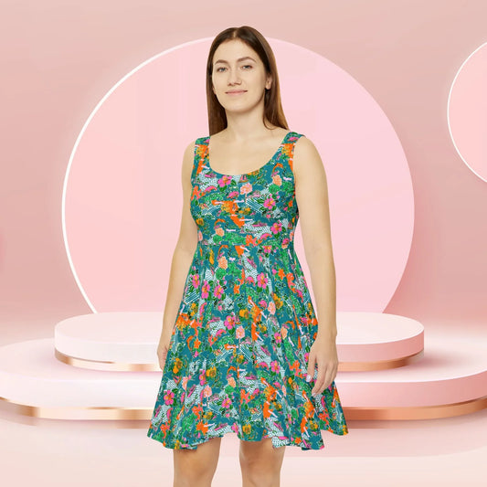 Sunshine State Skater Dress - All Over Prints