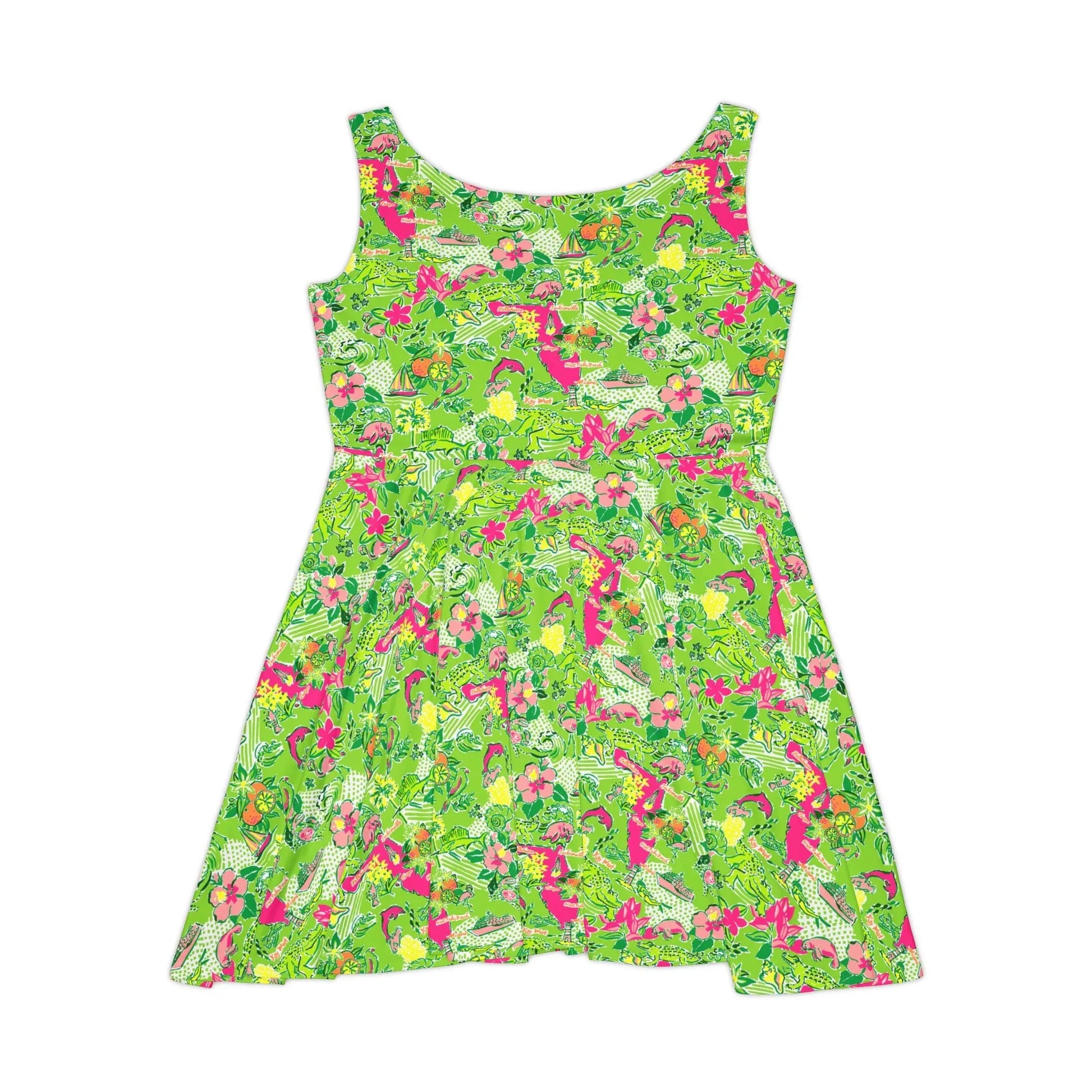 Sunshine State Skater Dress - All Over Prints