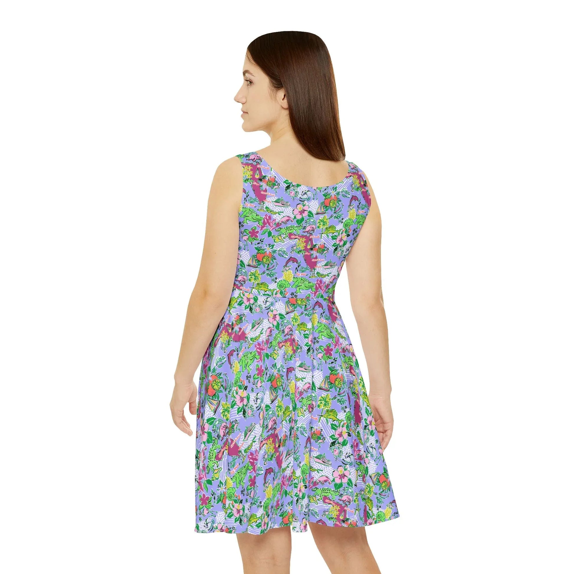 Sunshine State Skater Dress - All Over Prints