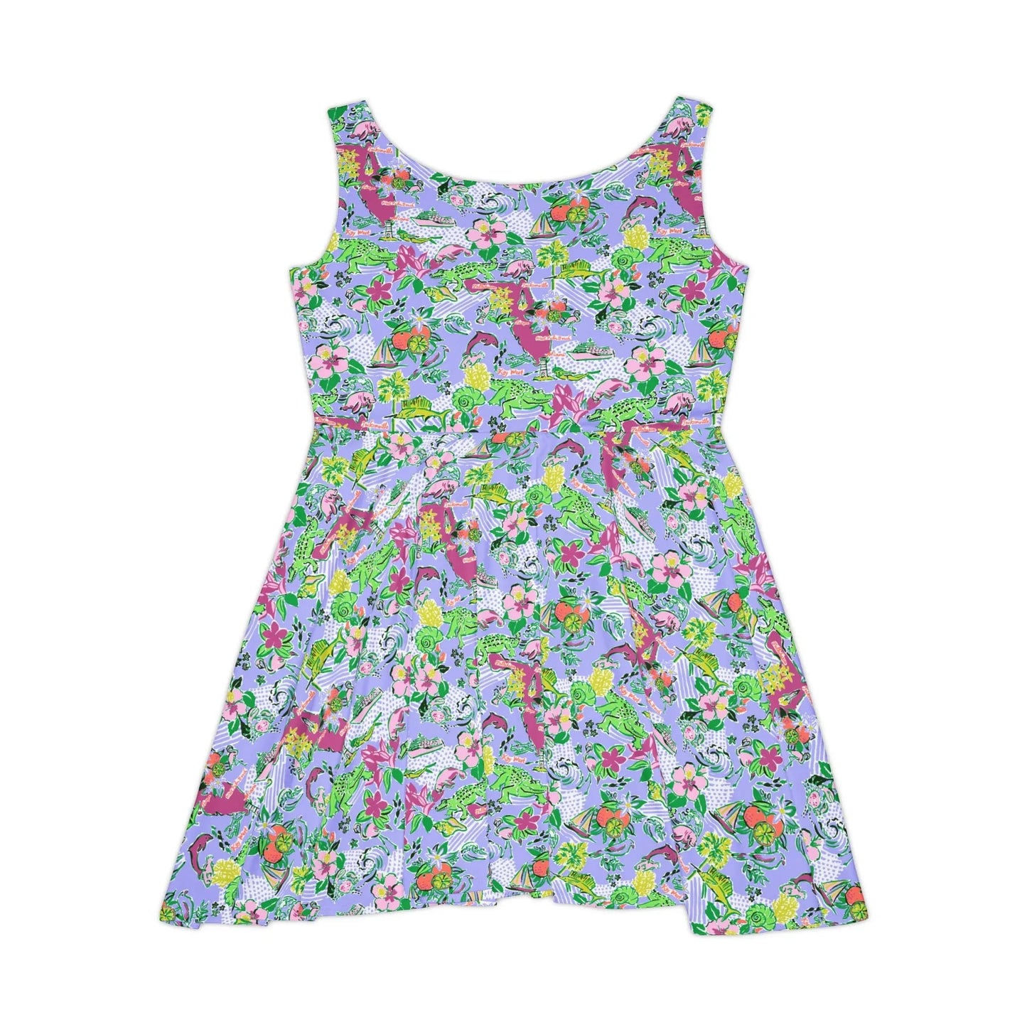 Sunshine State Skater Dress - All Over Prints