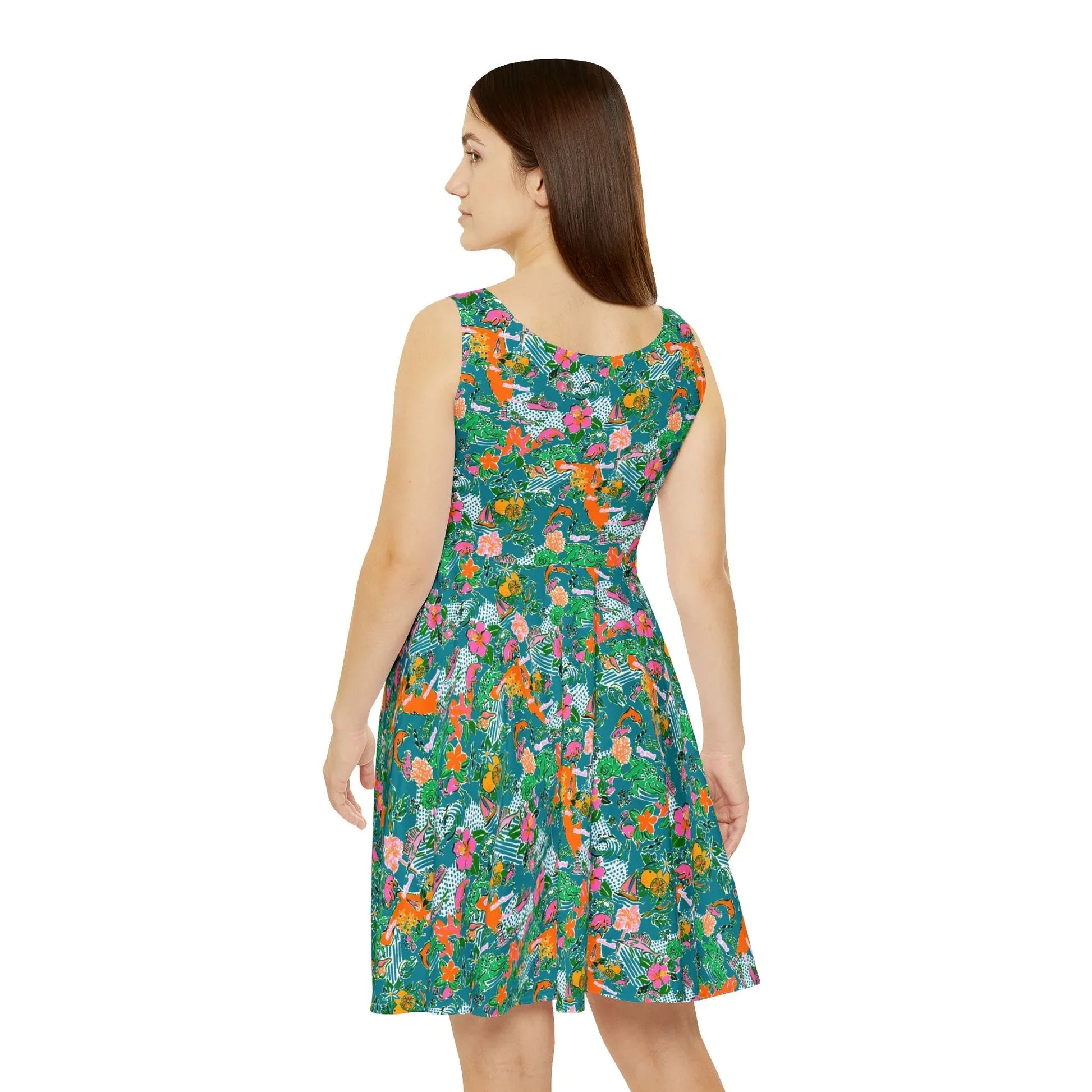 Sunshine State Skater Dress - All Over Prints