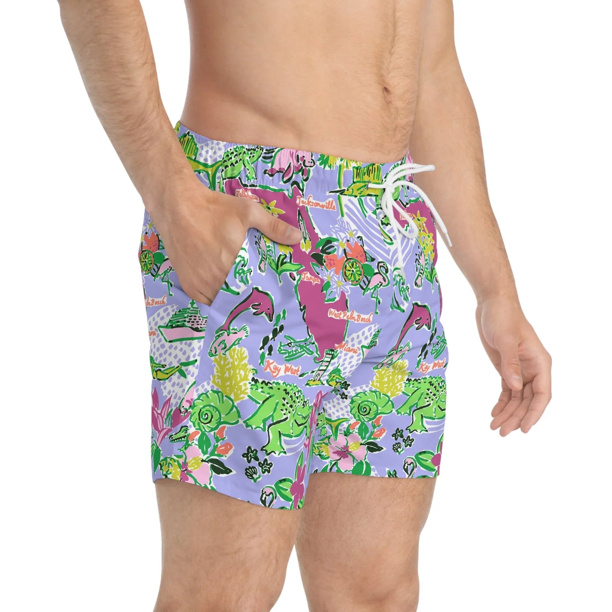 Sunshine State Swim Trunks - All Over Prints