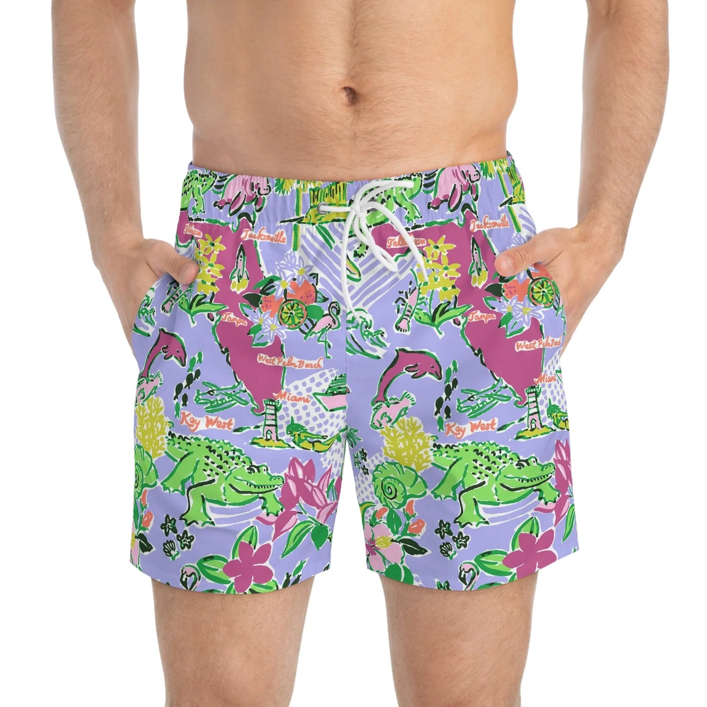 Sunshine State Swim Trunks - All Over Prints