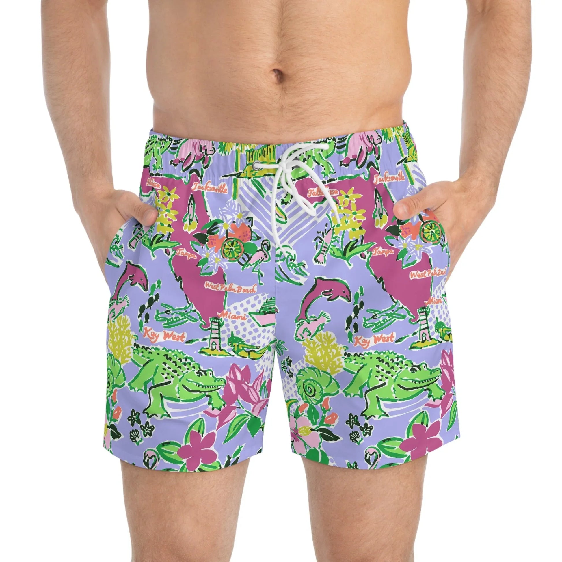 Sunshine State Swim Trunks - All Over Prints