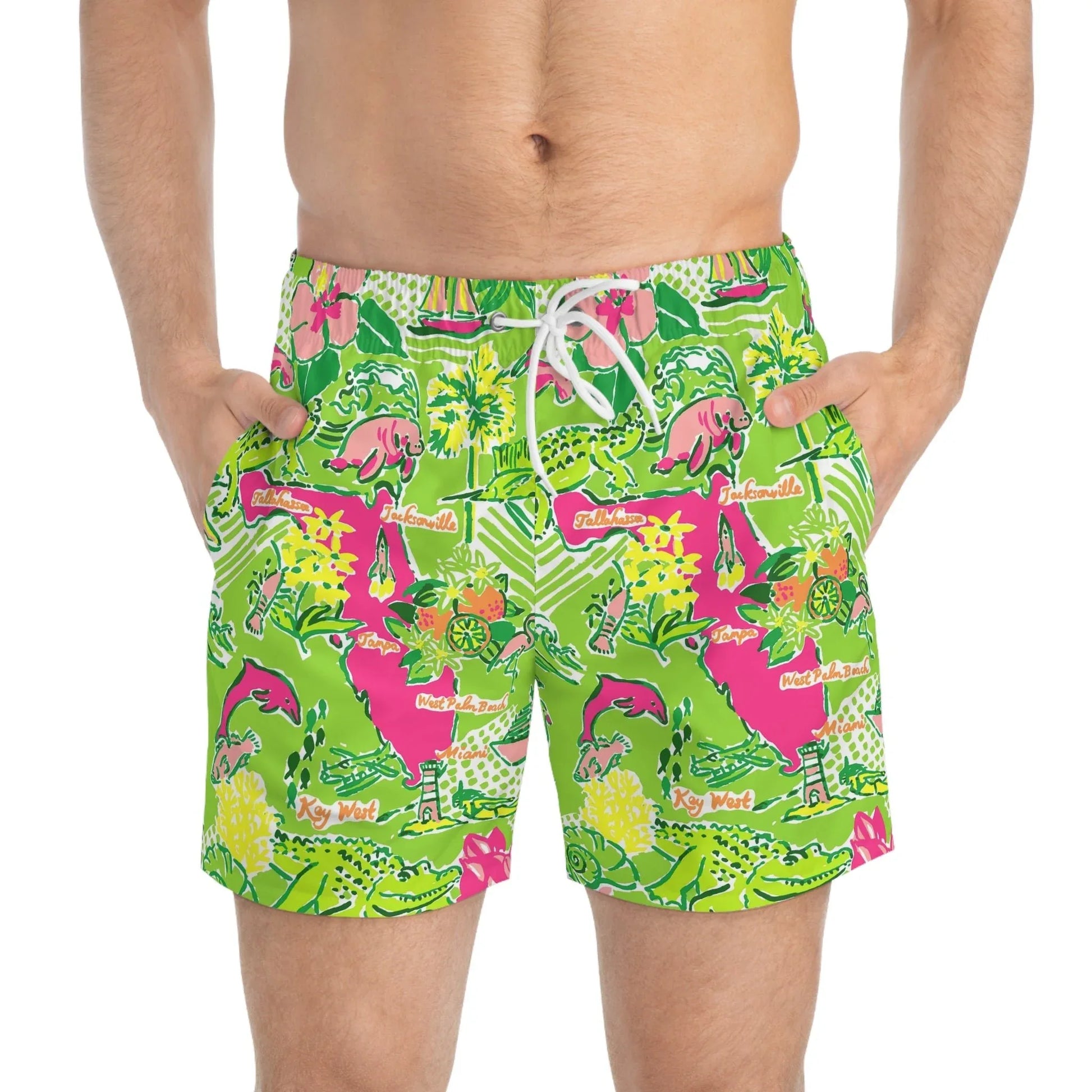 Sunshine State Swim Trunks - All Over Prints