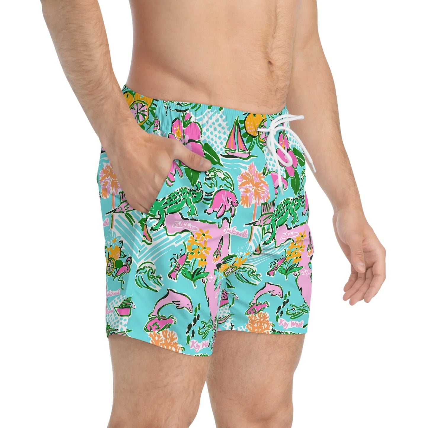 Sunshine State Swim Trunks - All Over Prints