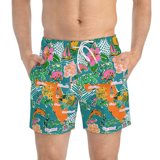 Sunshine State Swim Trunks - All Over Prints