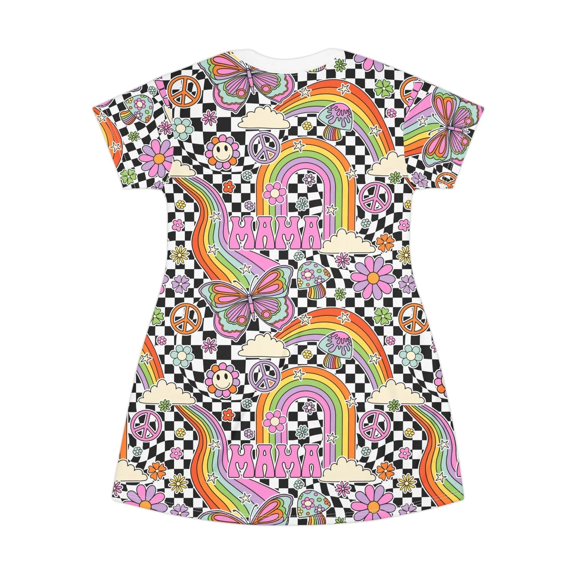 Supermom T-Shirt Dress - All Over Prints