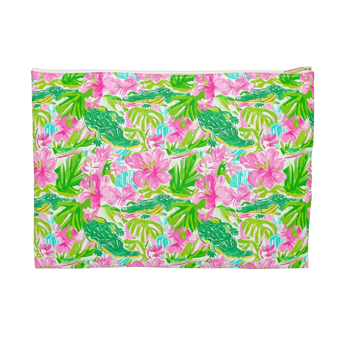 Swamp King Accessory Pouch - Large / White zipper - Bags