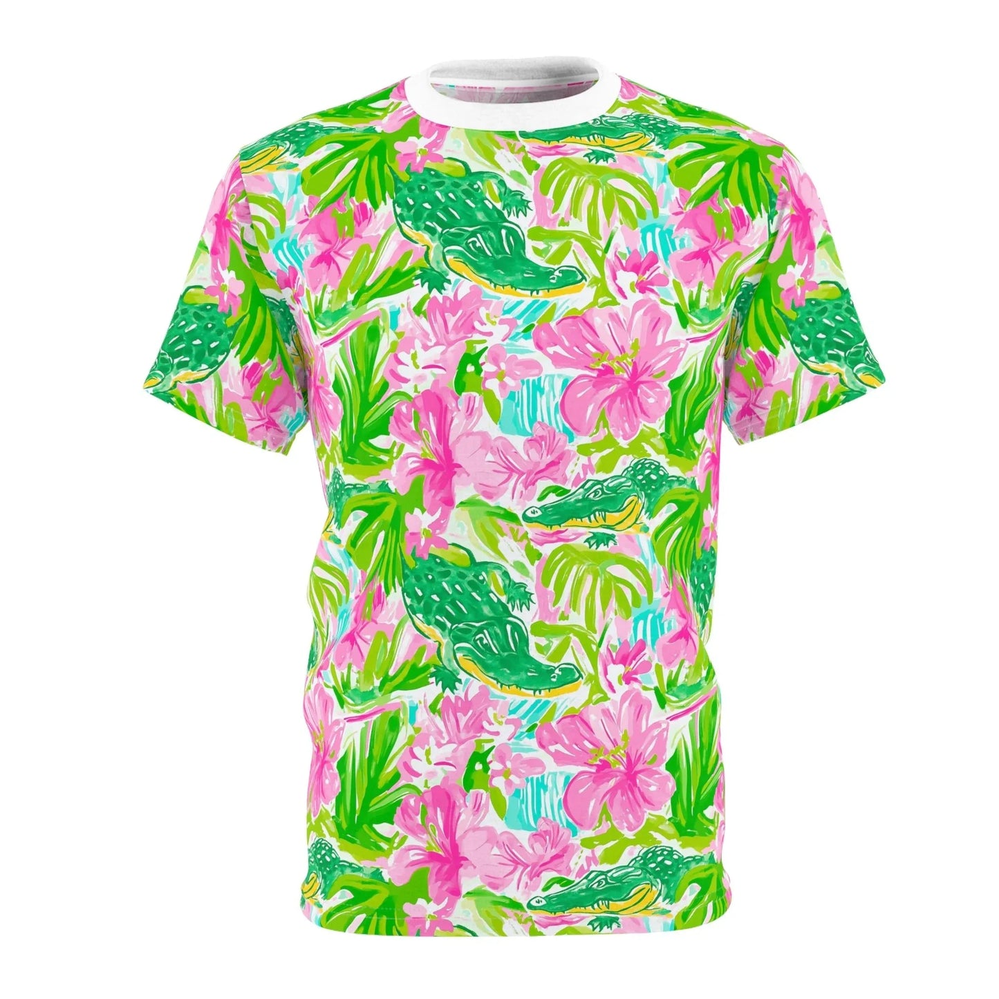 Swamp King All-Over-Print T-Shirt - White stitching / 4 oz. / S - All Over Prints