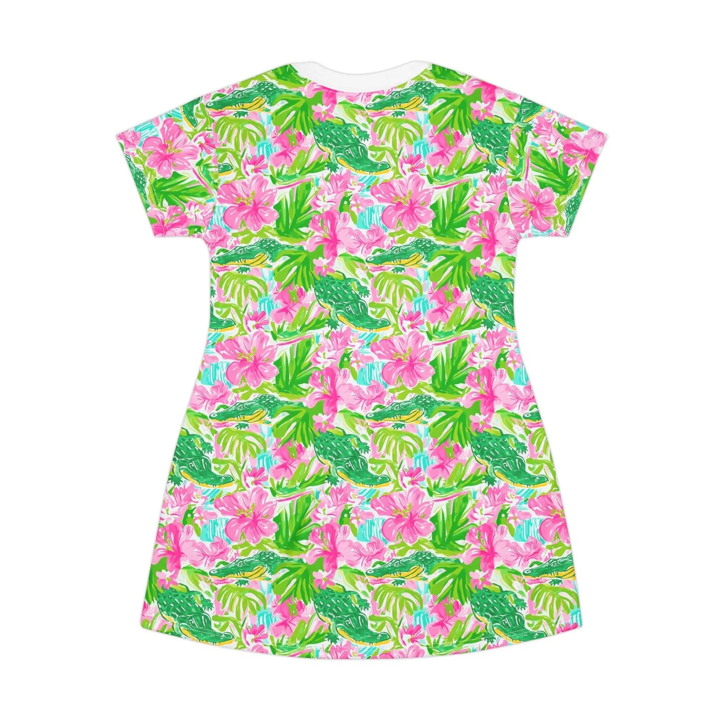 Swamp King T-Shirt Dress - All Over Prints