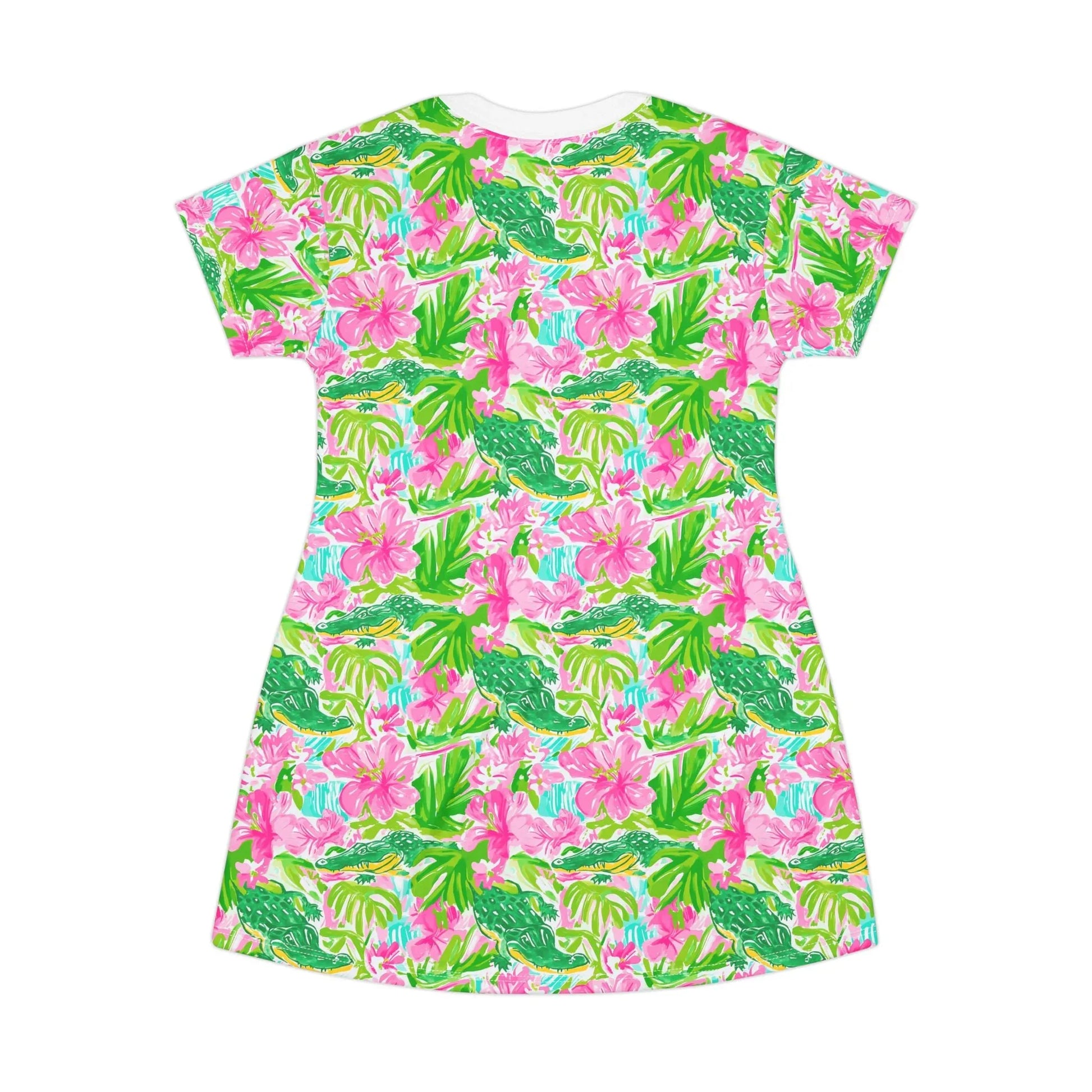 Swamp King T-Shirt Dress - All Over Prints