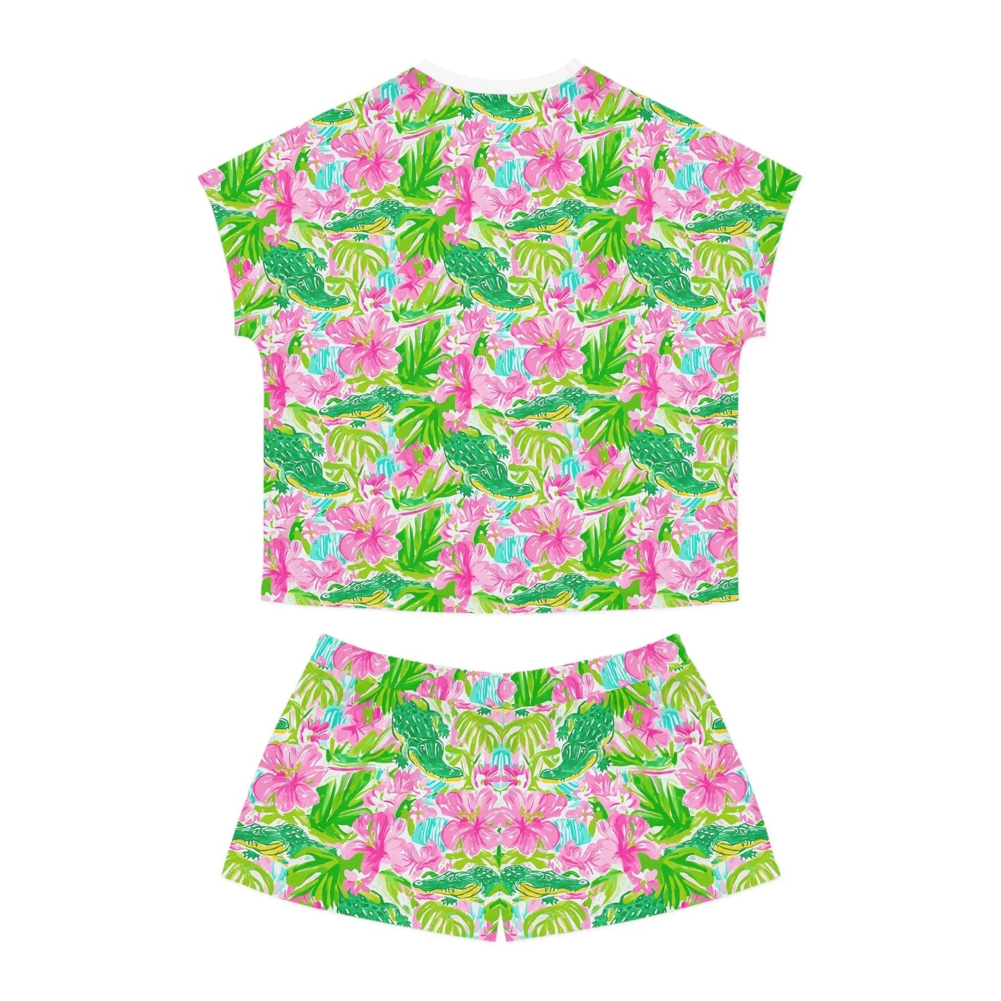 Swamp King Women’s Short Pajama Set - All Over Prints