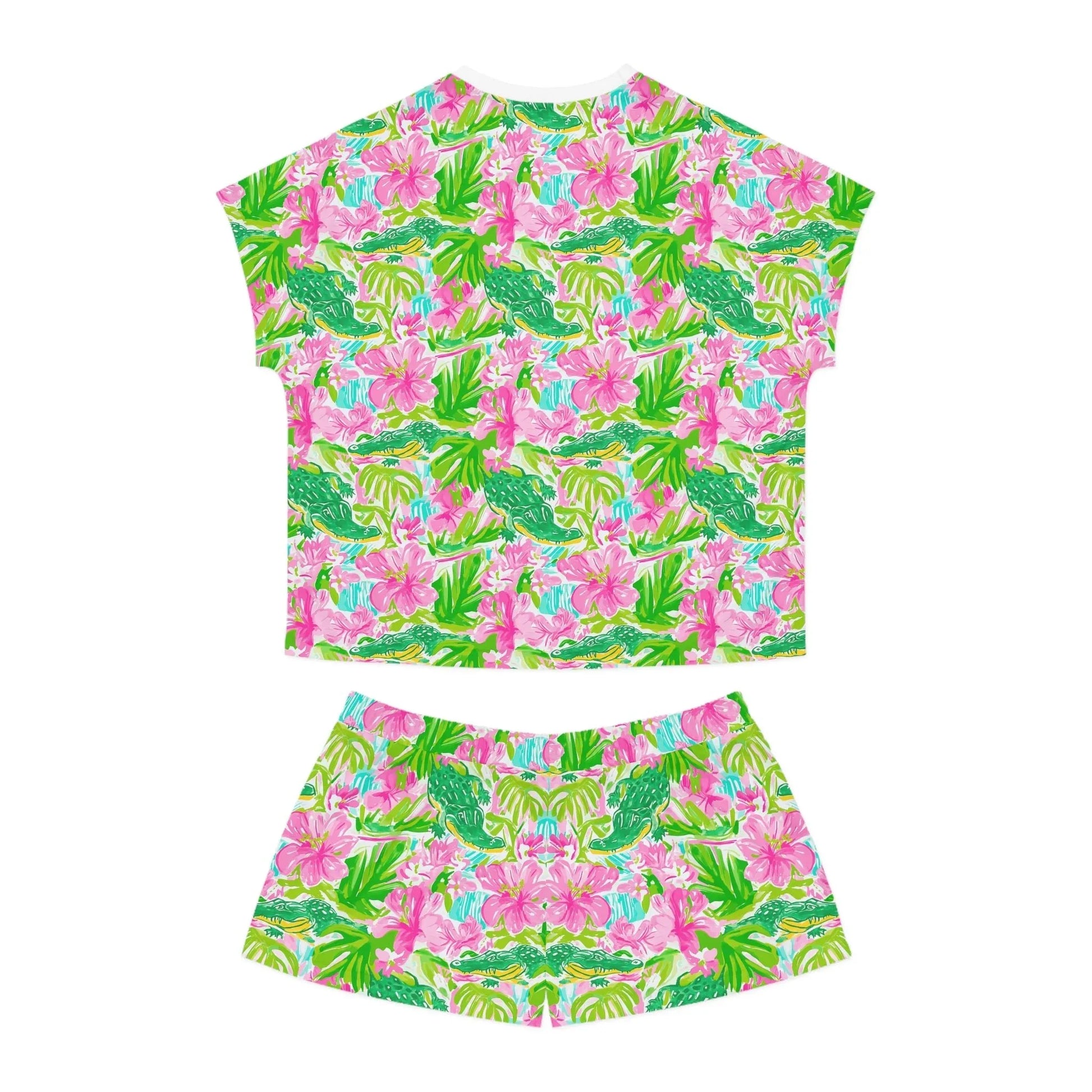 Swamp King Women’s Short Pajama Set - All Over Prints