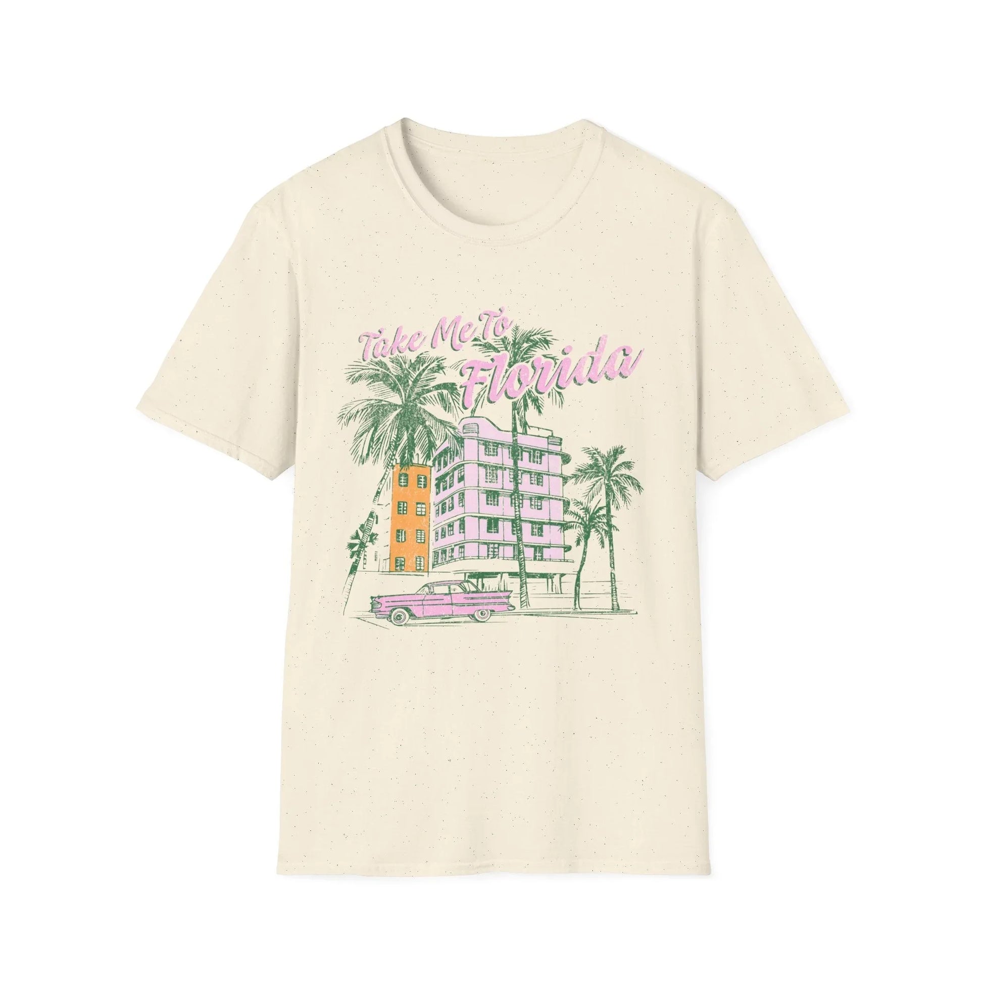 Take Me to Florida T-Shirt | Unisex - S / Natural
