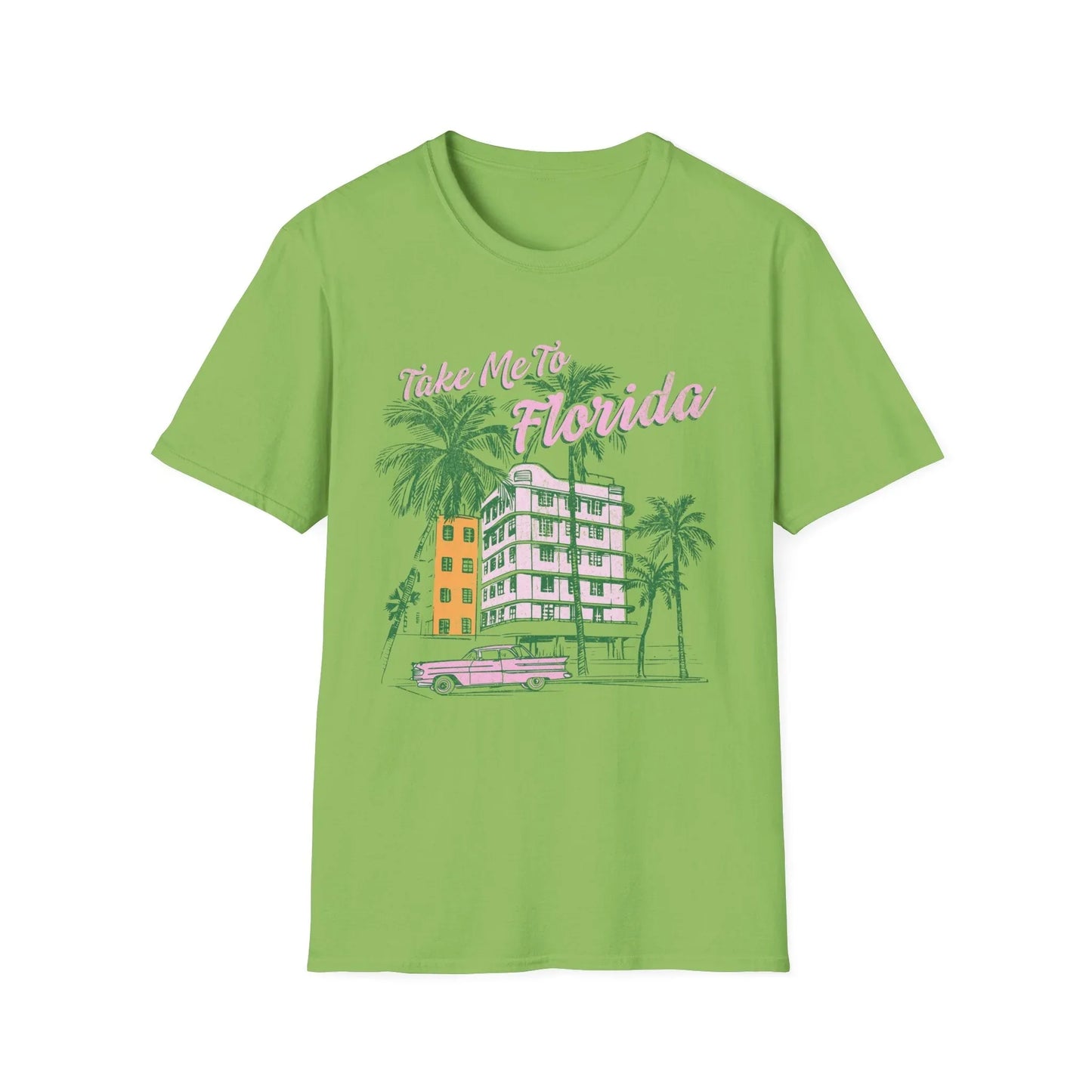 Take Me to Florida T-Shirt | Unisex - S / Lime