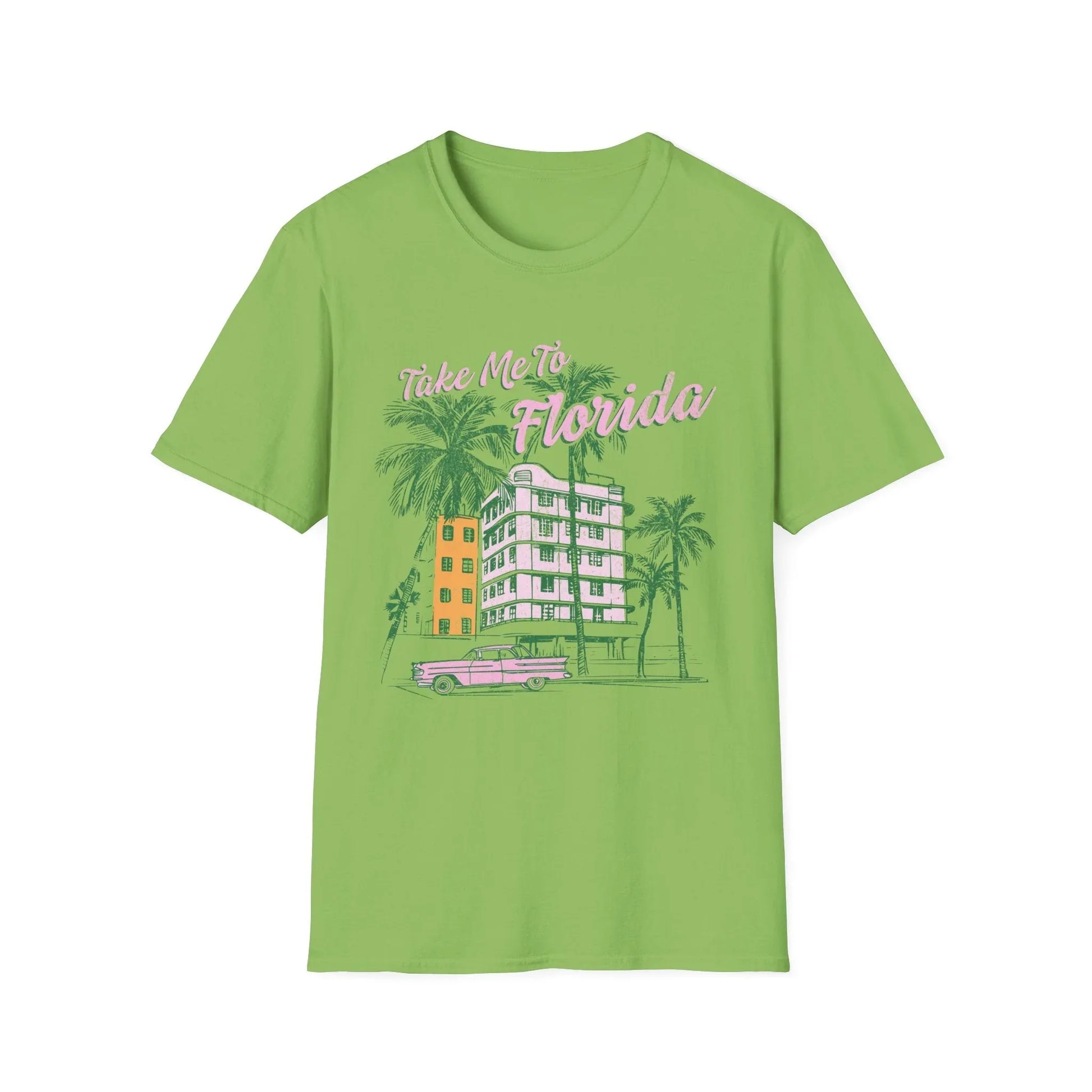 Take Me to Florida T-Shirt | Unisex - S / Lime