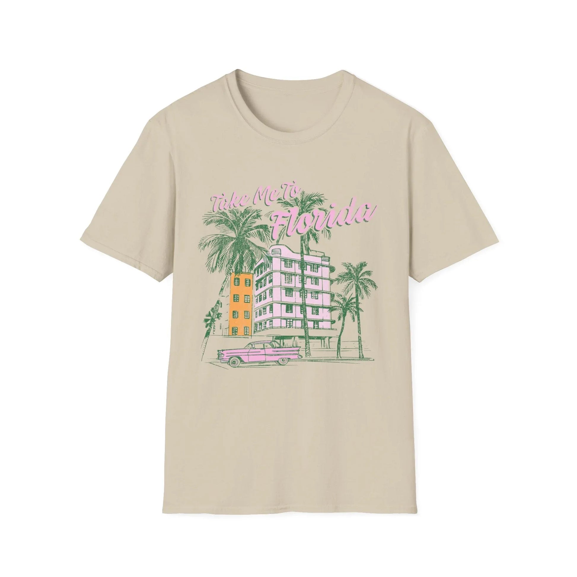 Take Me to Florida T-Shirt | Unisex - S / Sand