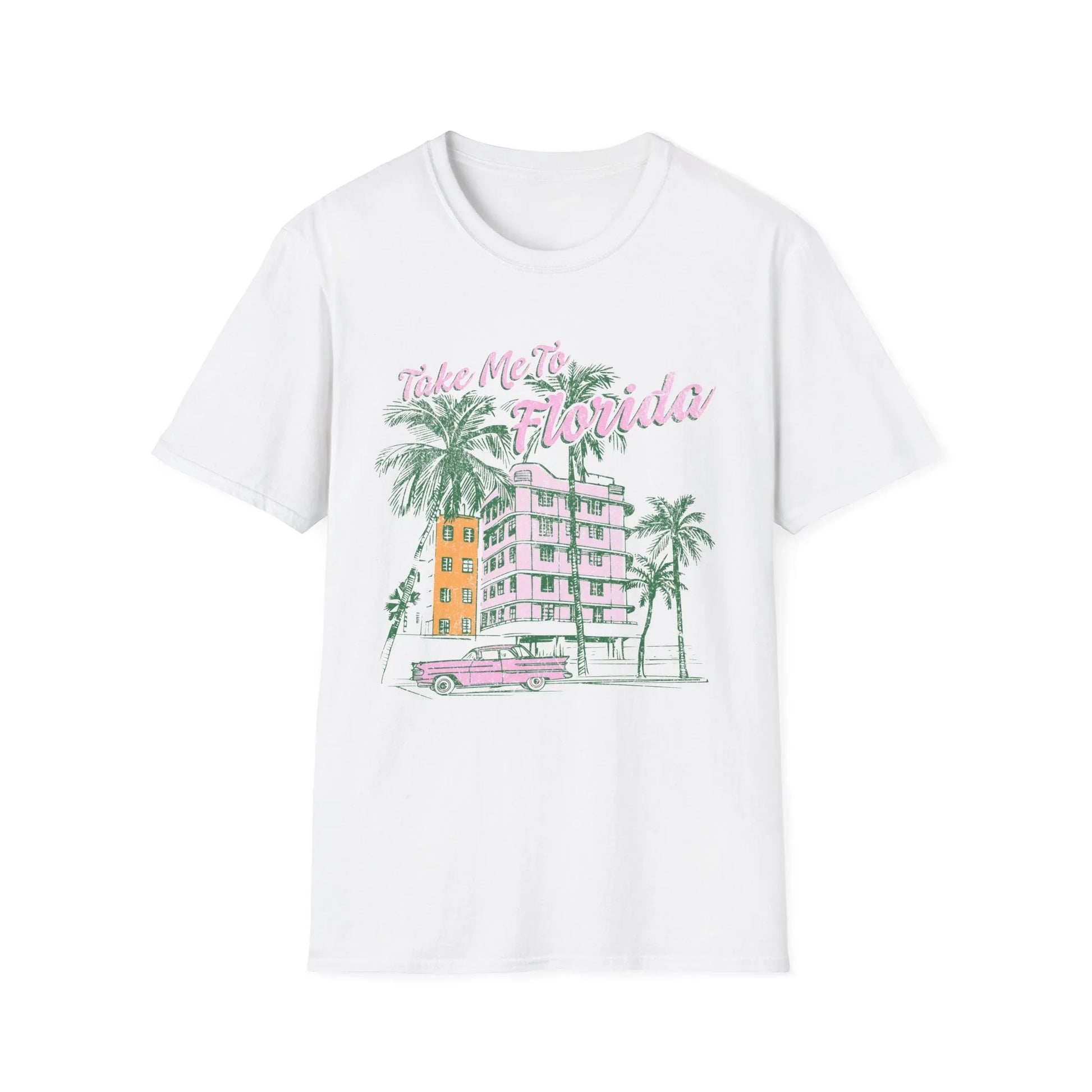 Take Me to Florida T-Shirt | Unisex - XS / White
