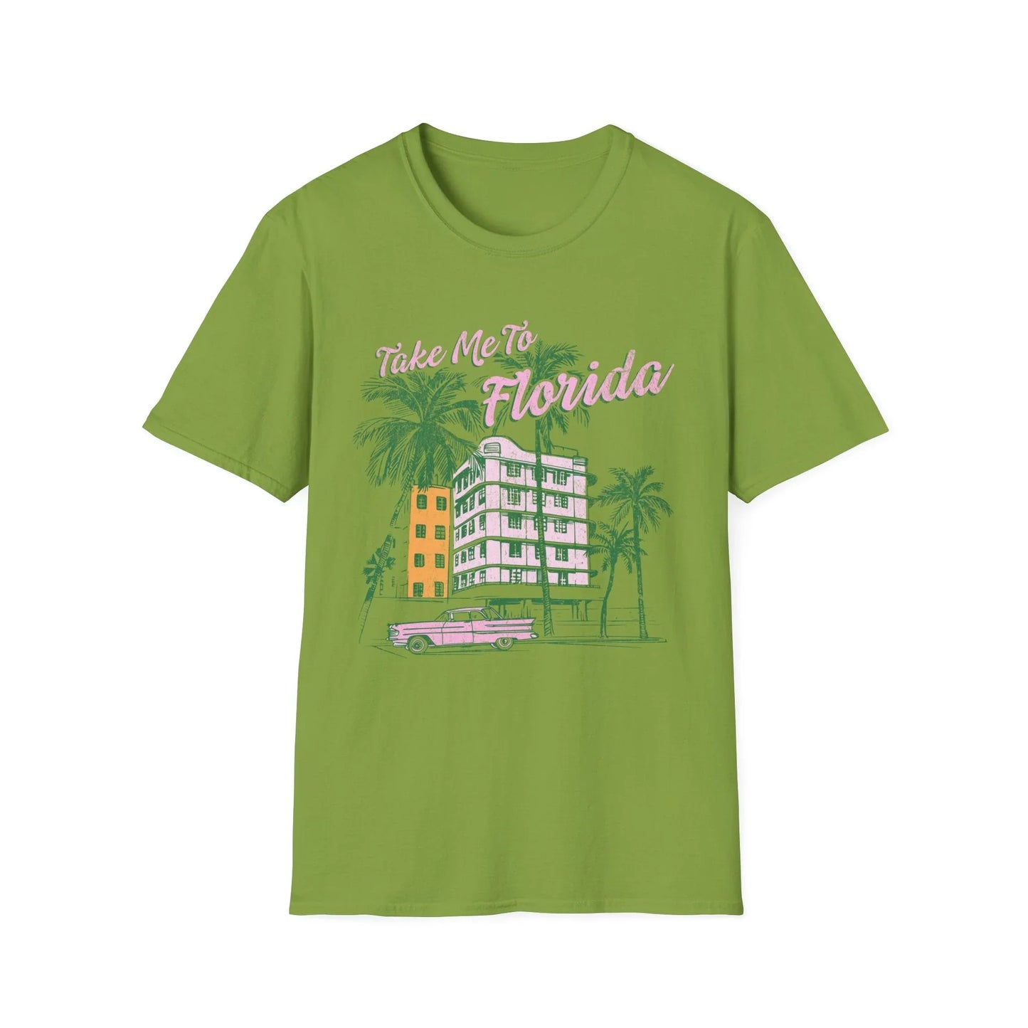 Take Me to Florida T-Shirt | Unisex - S / Kiwi