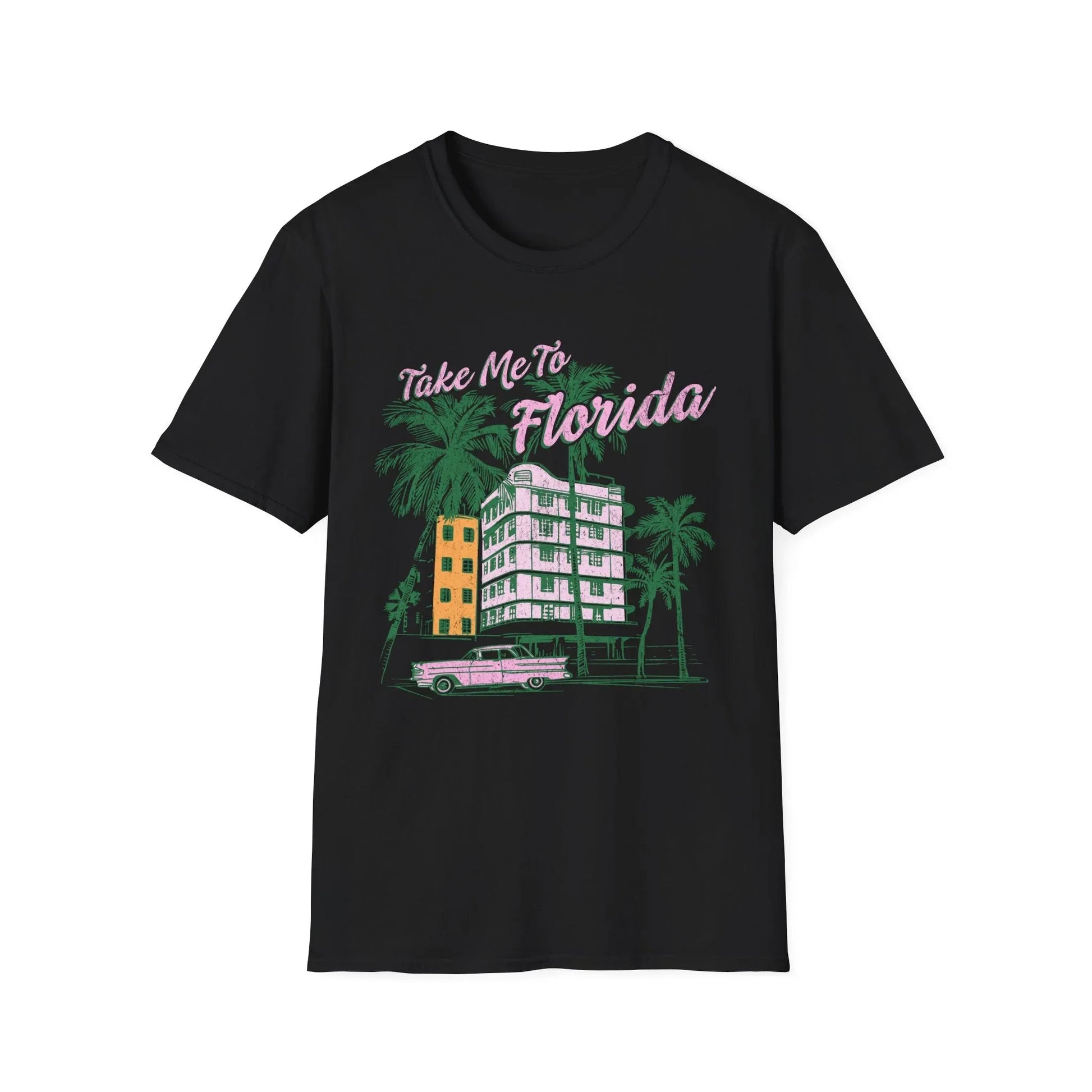 Take Me to Florida T-Shirt | Unisex - XS / Black