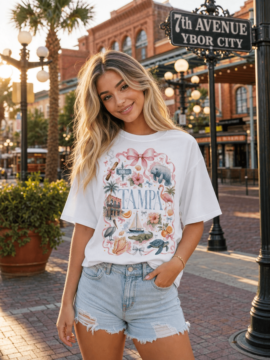 Tampa Girl T-Shirt – RELLE Fashion & Lifestyle – Product Image