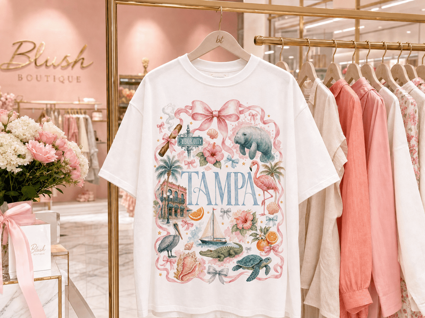 Tampa Girl T-Shirt – RELLE Fashion & Lifestyle – Product Image