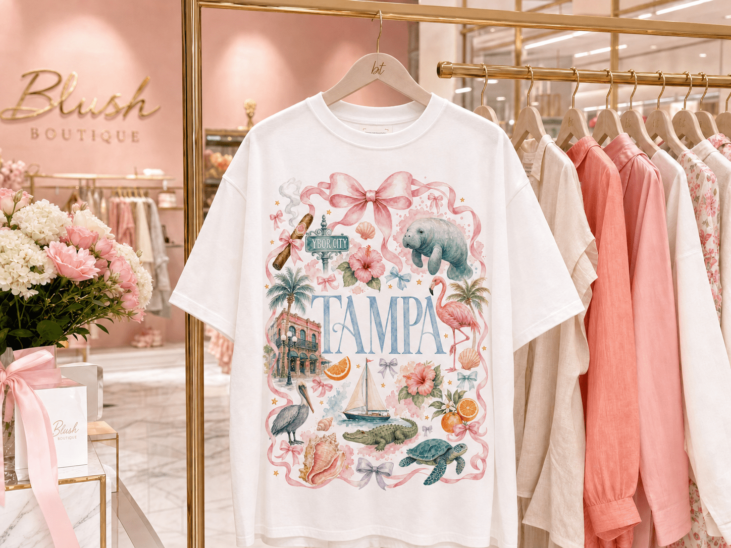 Tampa Girl T-Shirt – RELLE Fashion & Lifestyle – Product Image