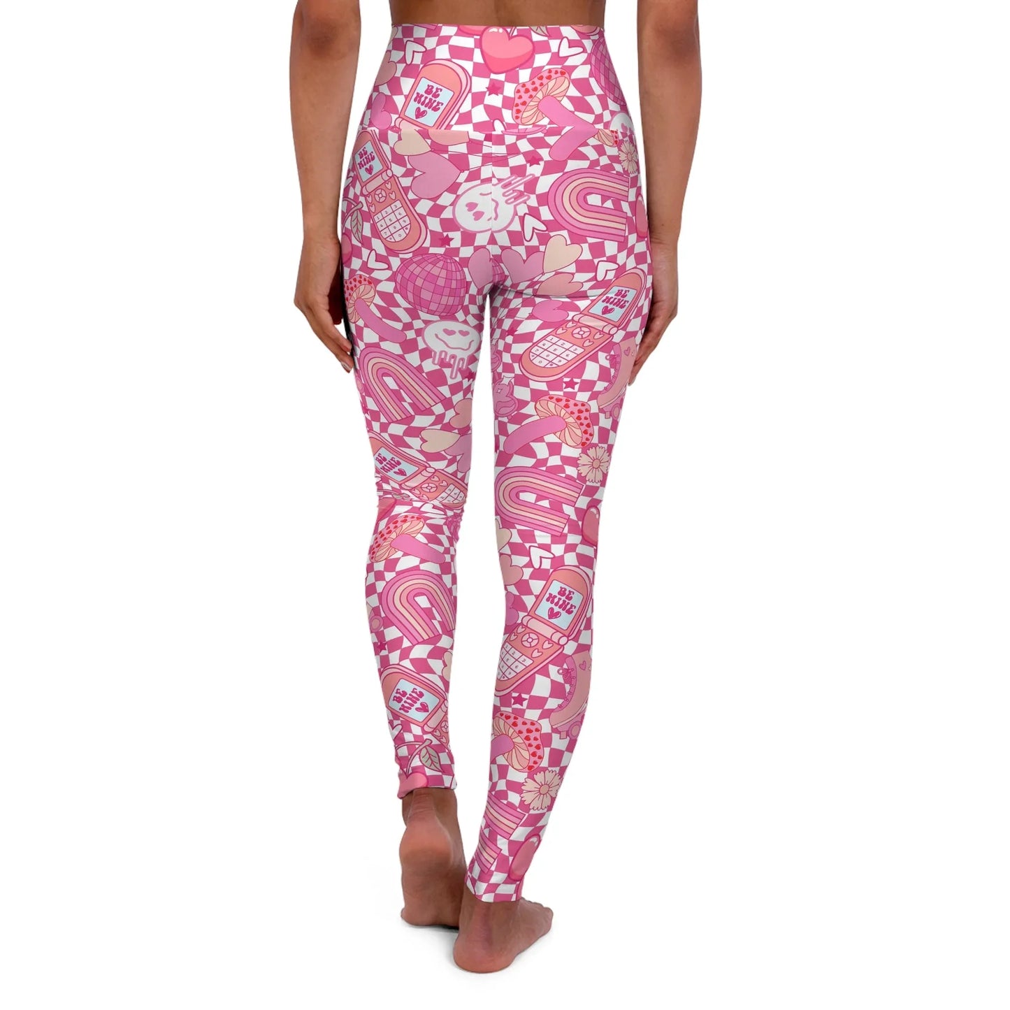 The Power Within High Waisted Yoga Leggings - All Over Prints