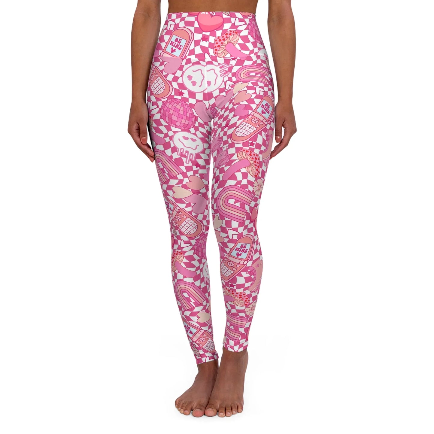 The Power Within High Waisted Yoga Leggings - XS - All Over Prints