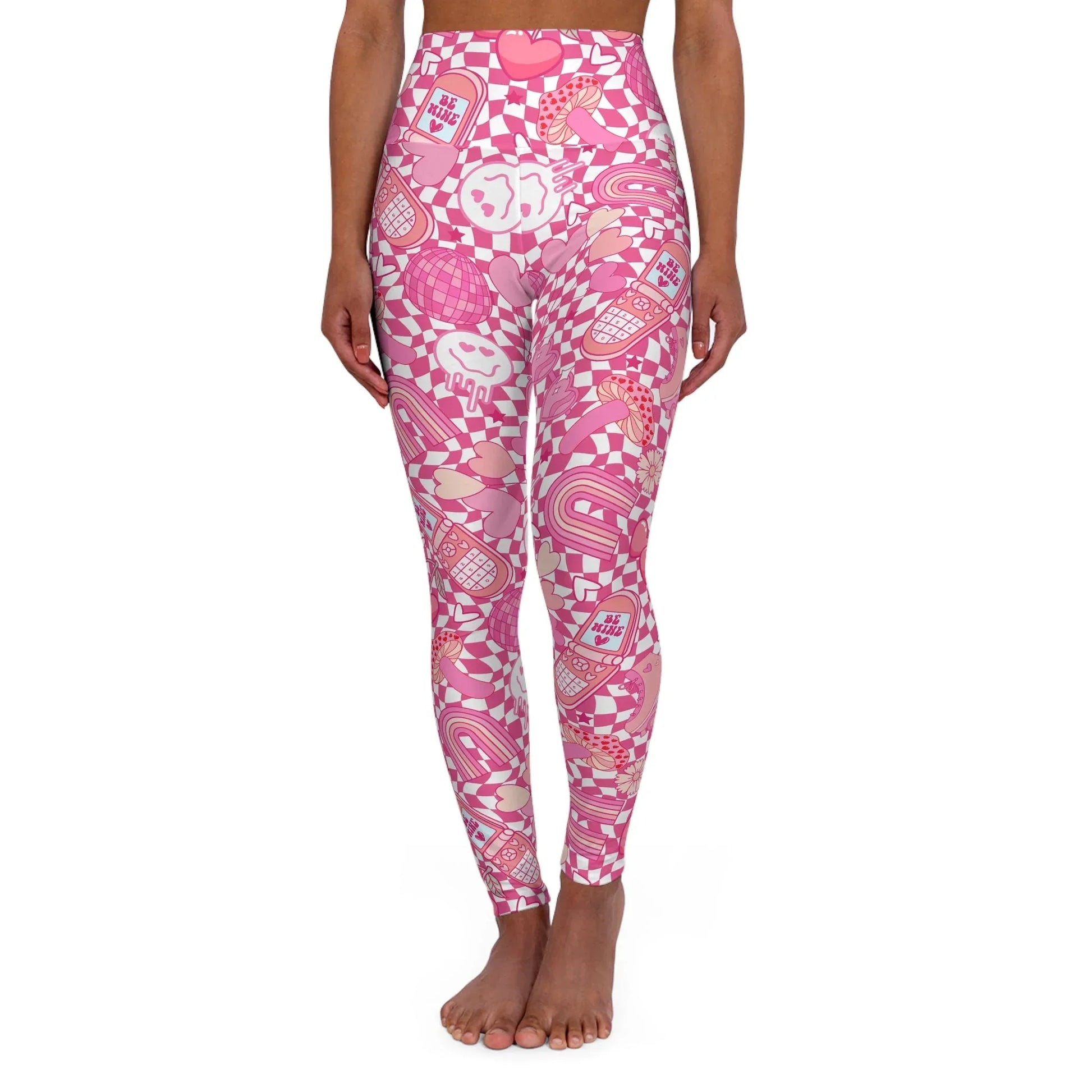 The Power Within High Waisted Yoga Leggings - XS - All Over Prints